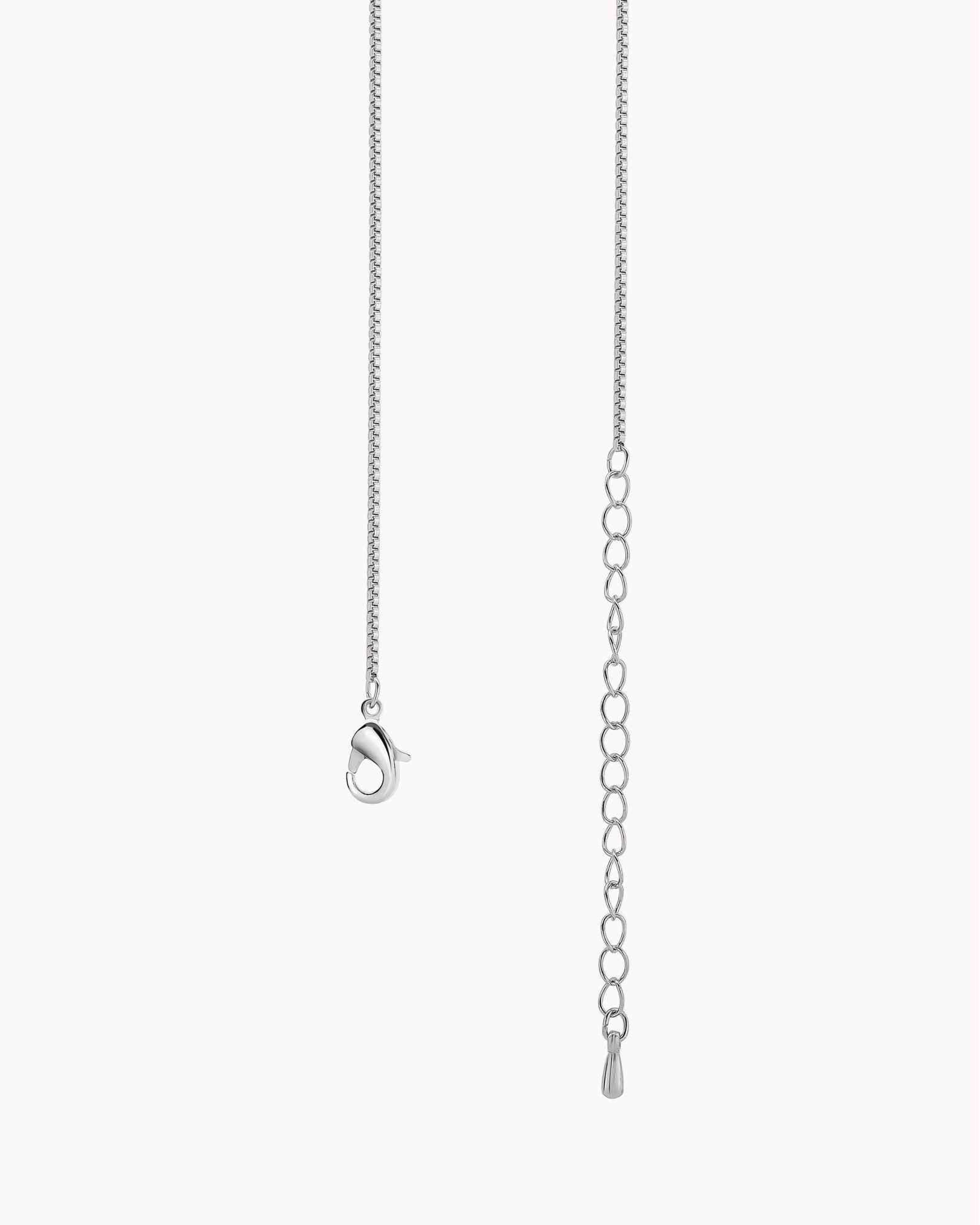 Bubble Initial 'G' Necklace in Silver