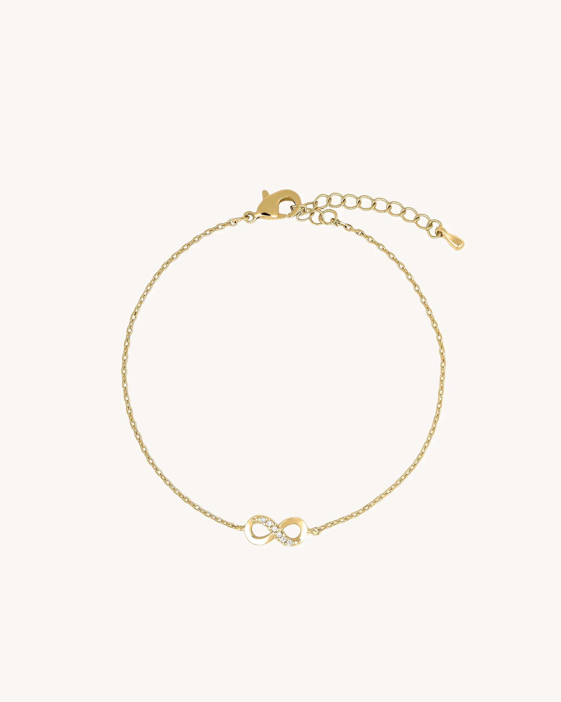 Amara Infinity Bracelet in Gold