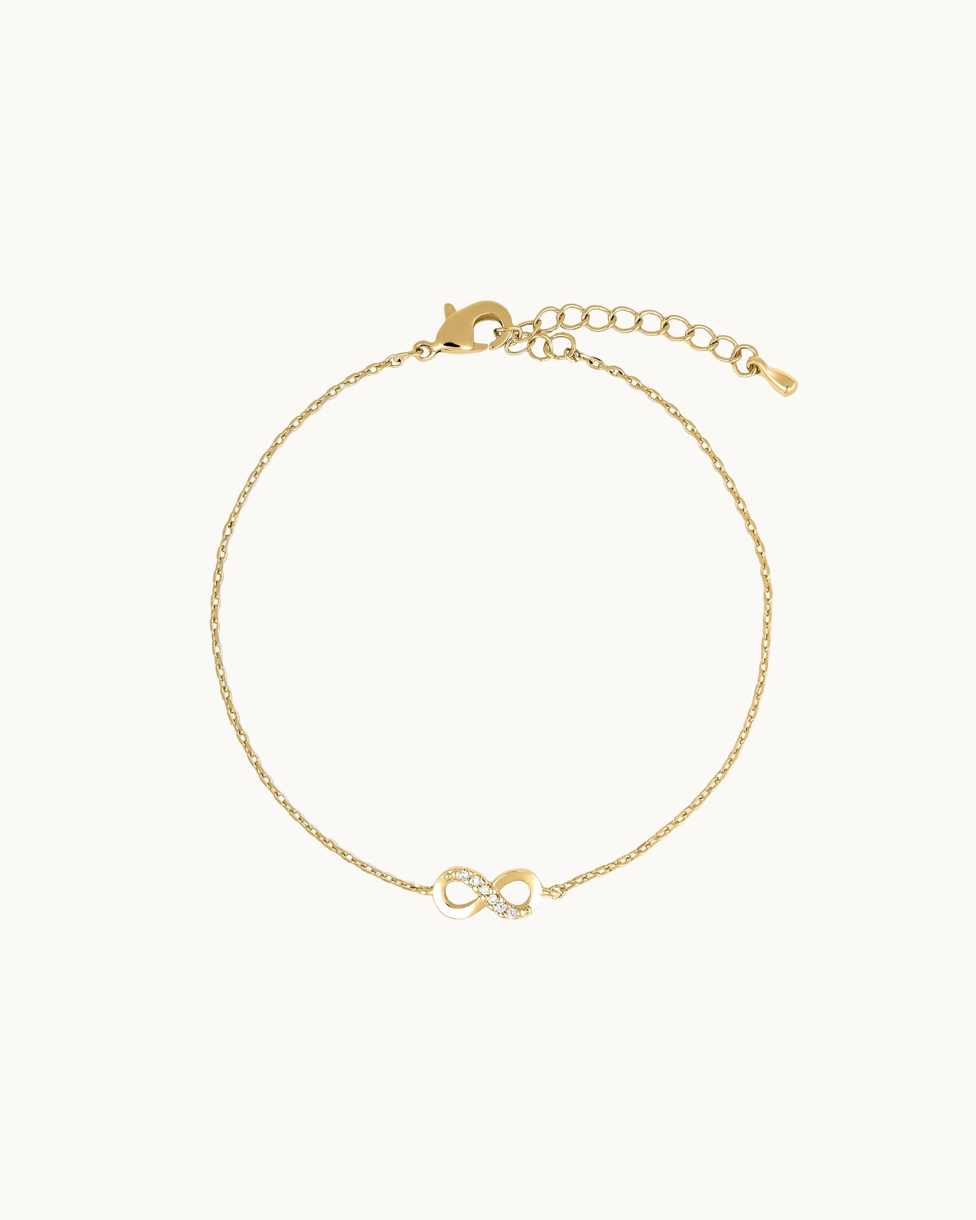 Amara Infinity Bracelet in Gold