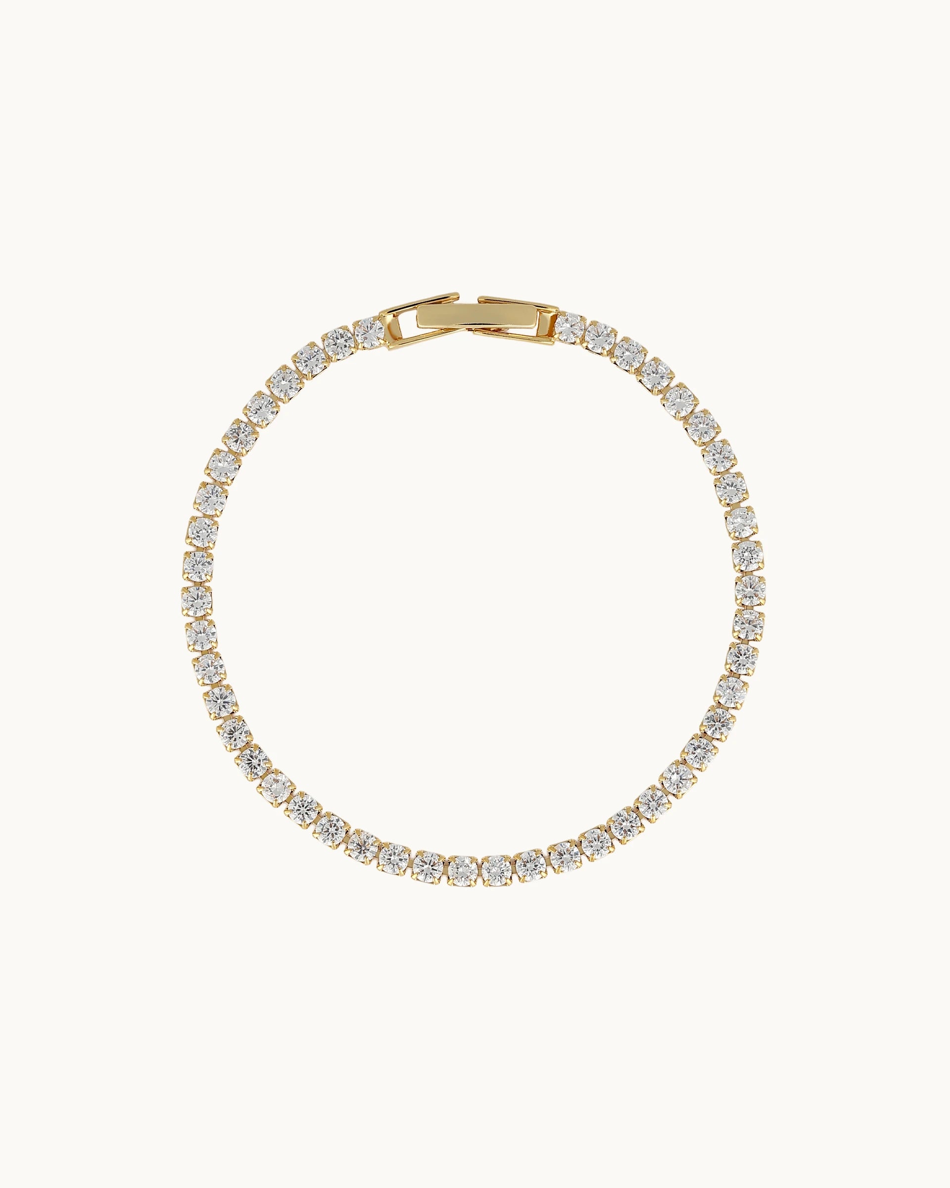 Kesha Tennis Bracelet in Gold - 2.5mm