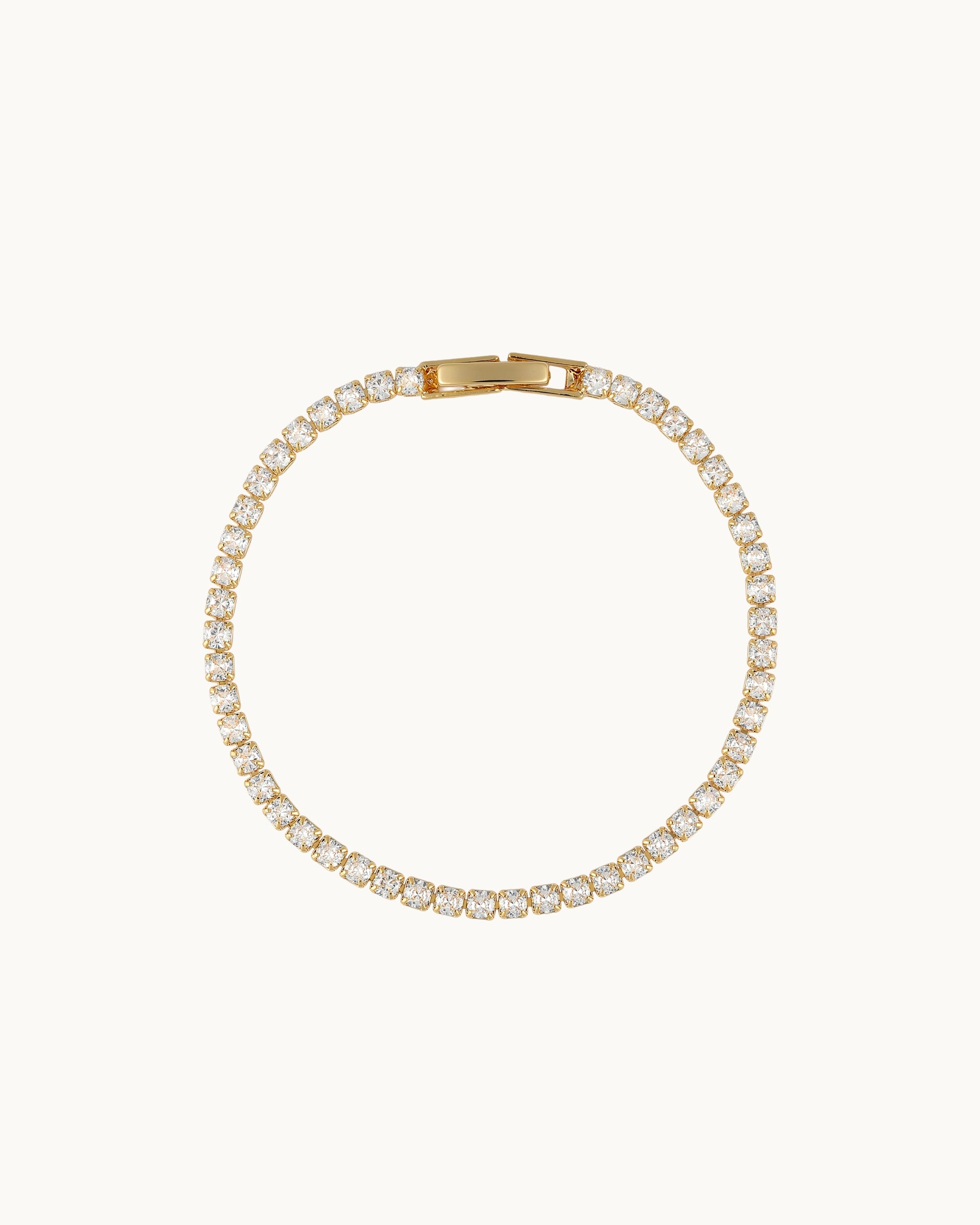 Kesha Tennis Bracelet in Gold - 2.5mm
