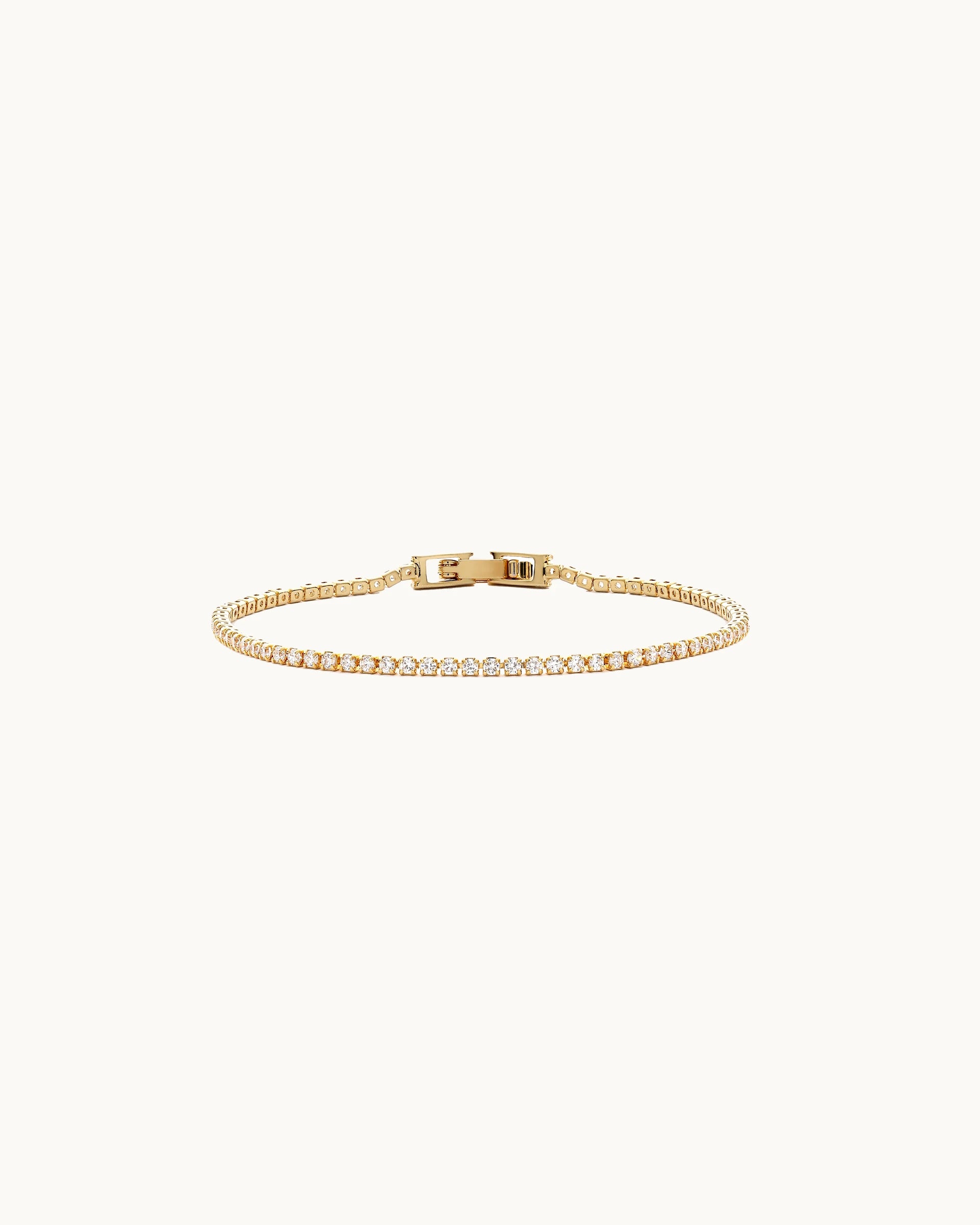 Kristin Tennis Bracelet in Gold - 1.5mm