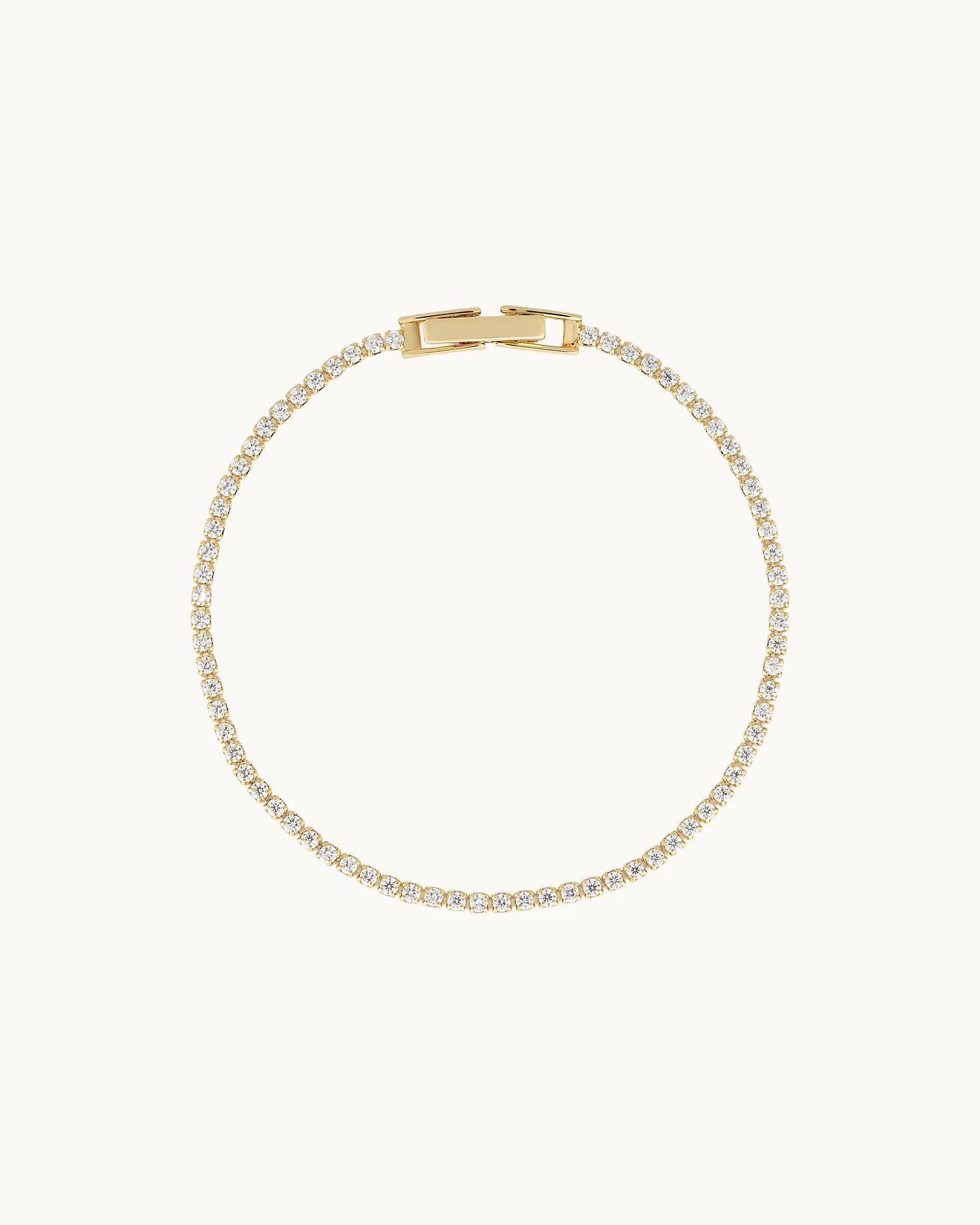 Kristin Tennis Bracelet in Gold - 1.5mm