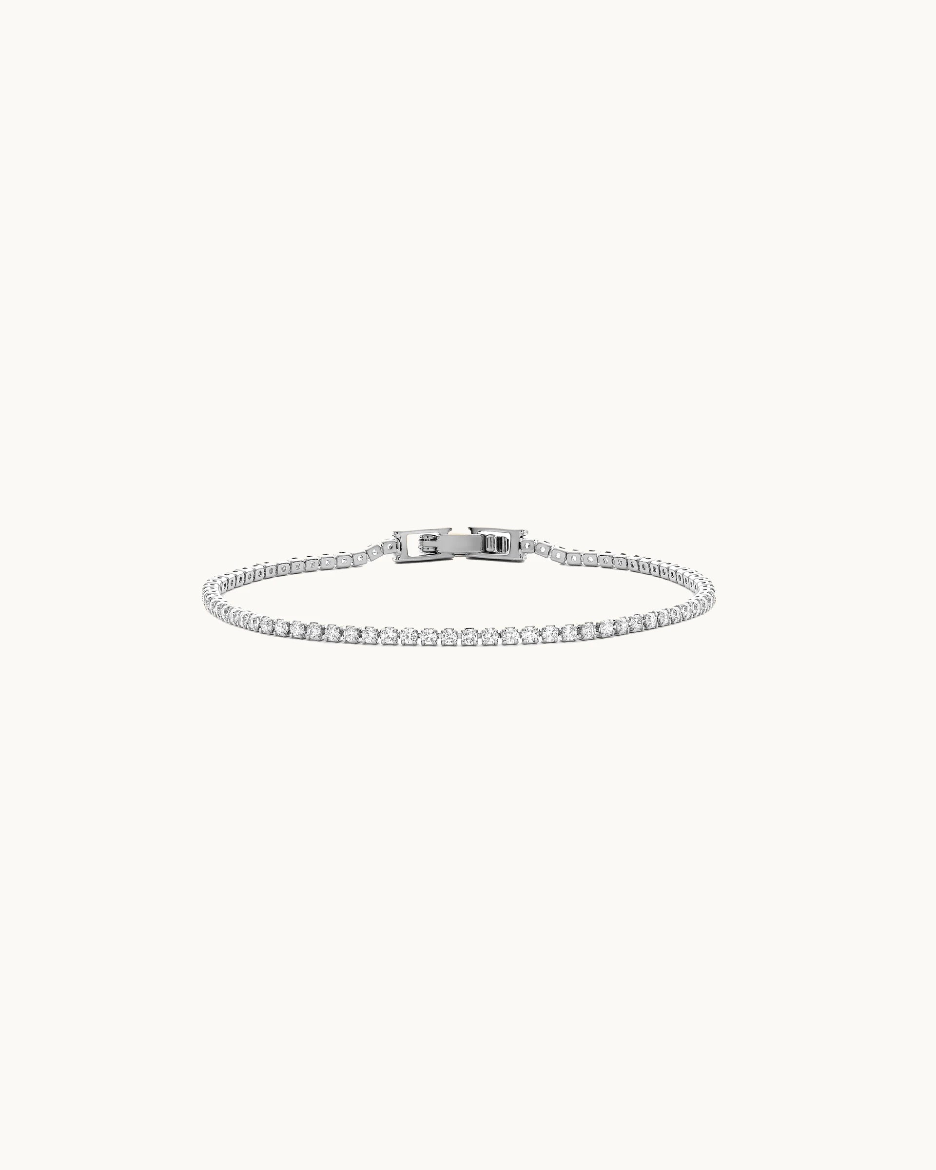 Kristin Tennis Bracelet in Silver - 1.5mm