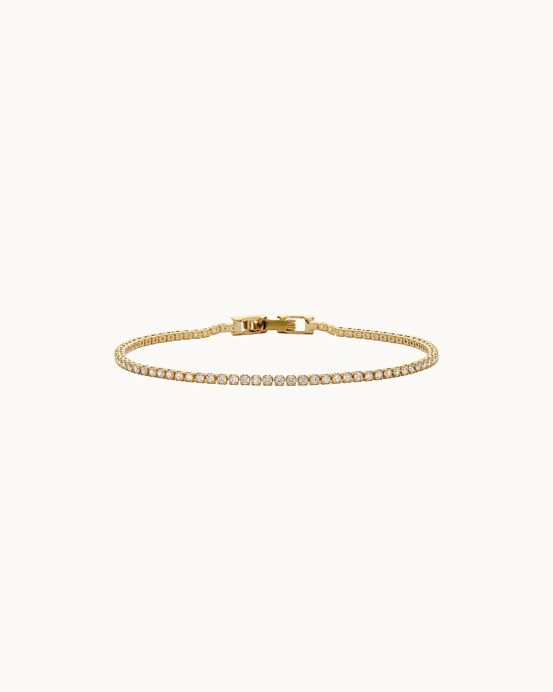 Kristin Tennis Bracelet in Gold - 1.5mm