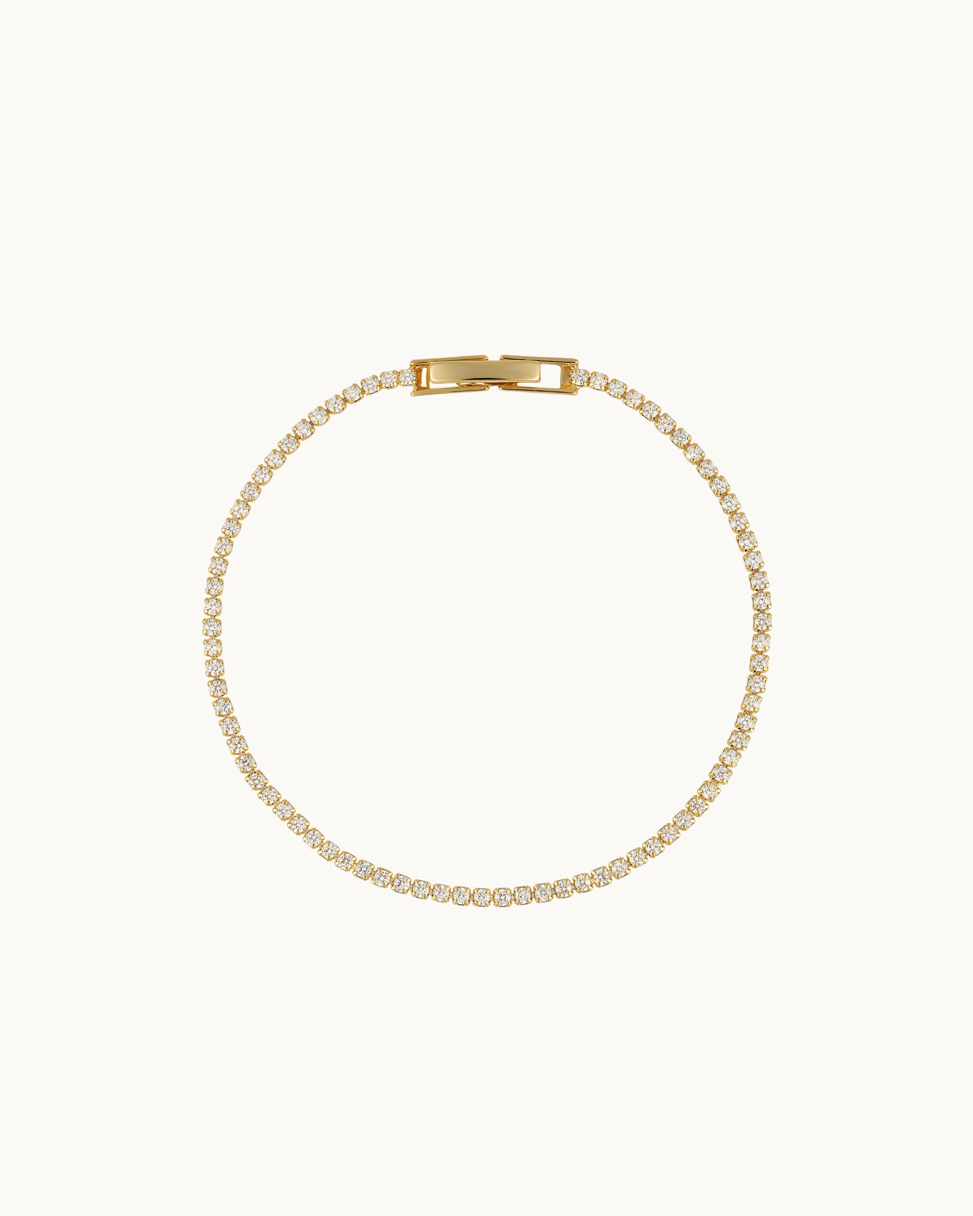 Kristin Tennis Bracelet in Gold - 1.5mm