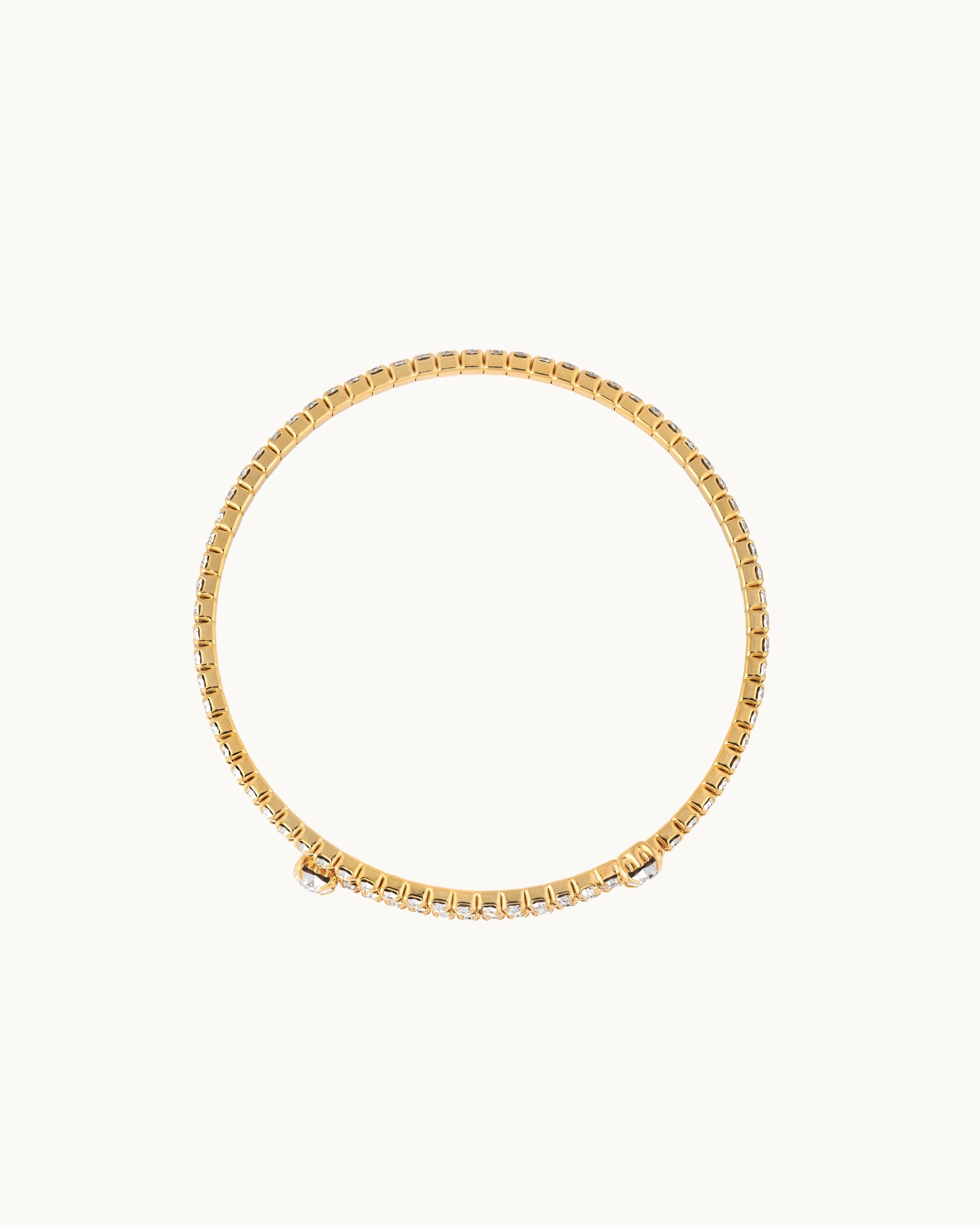 Marilyn Sparkle Bangle in Gold
