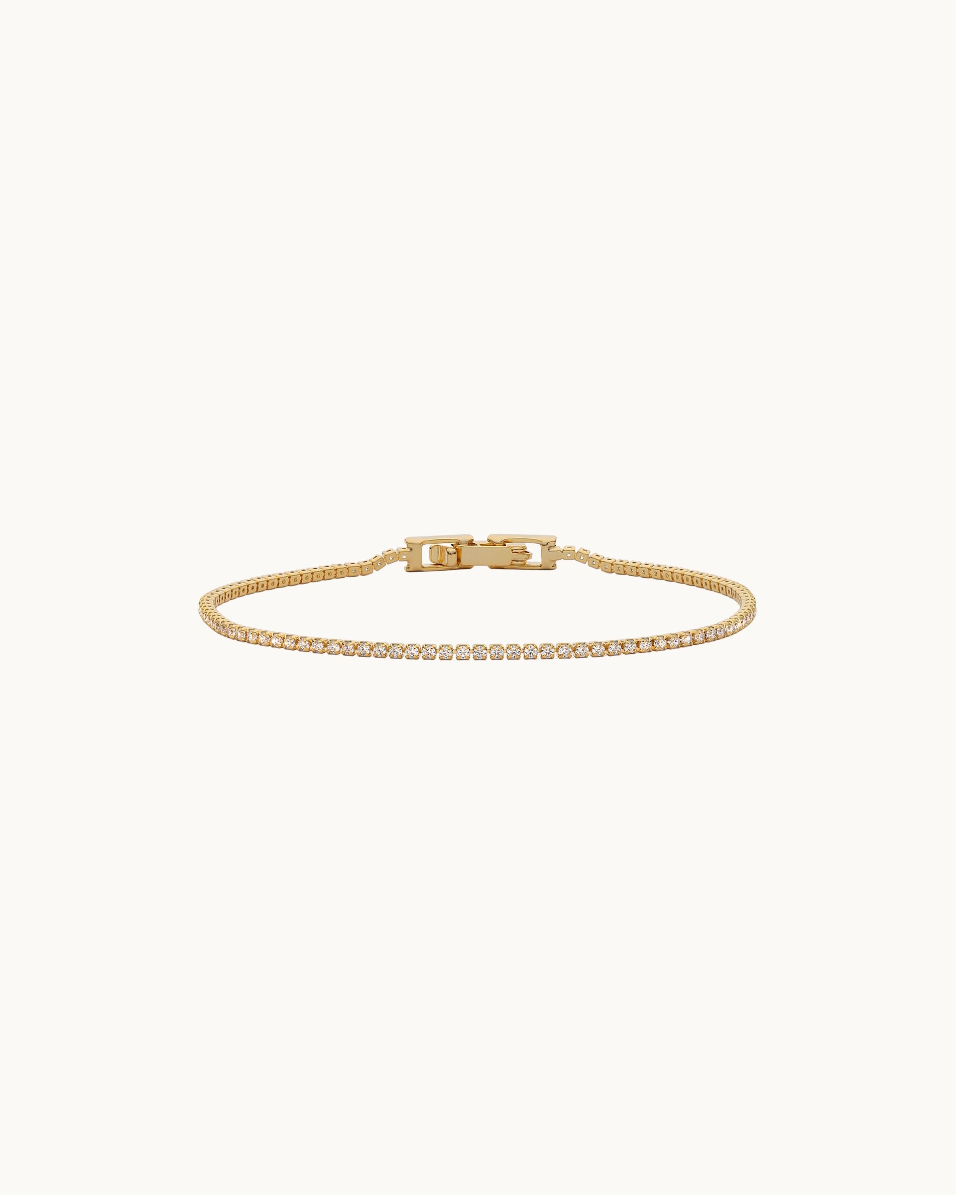 Kacey Tennis Bracelet in Gold - 1.2mm
