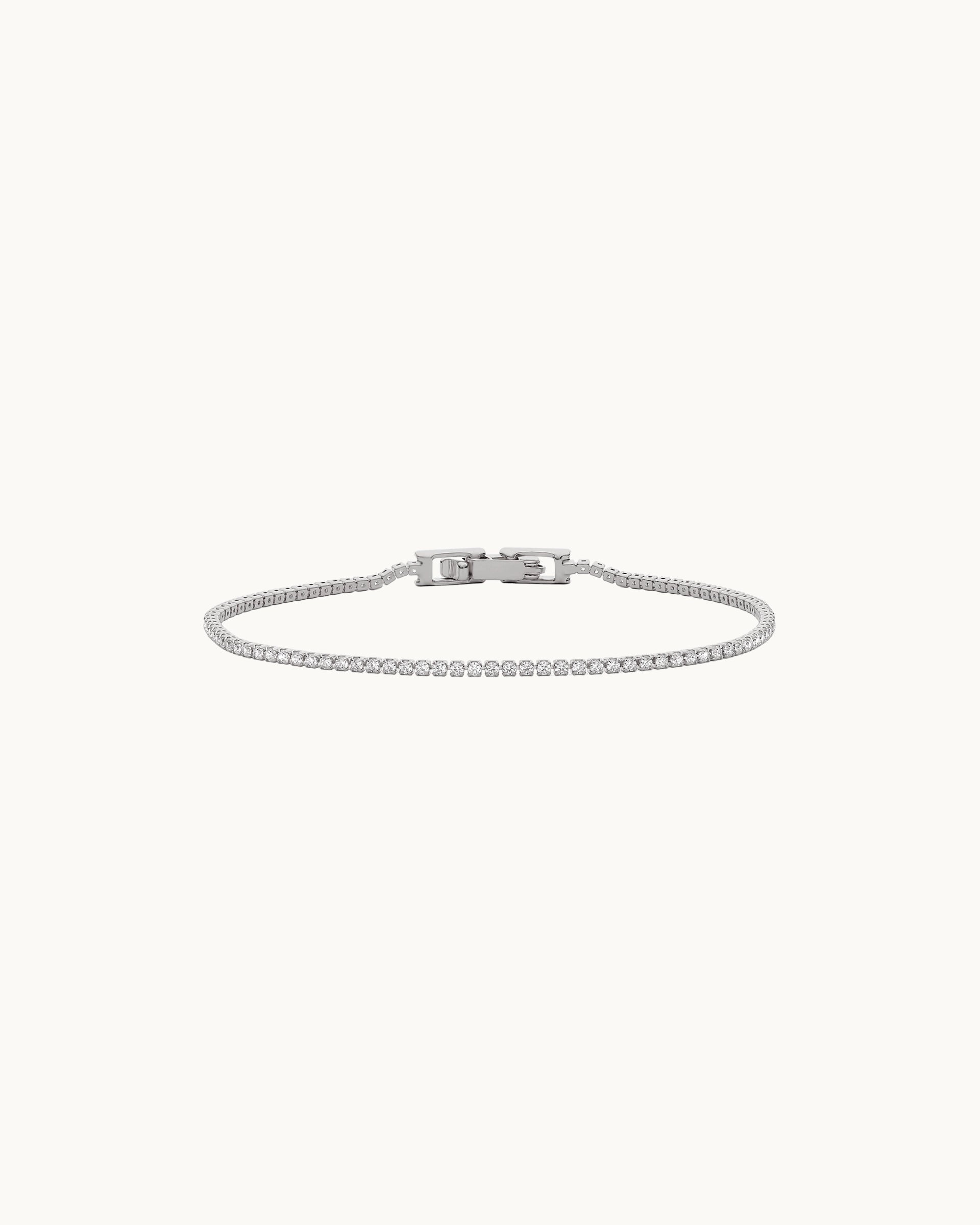 Kacey Tennis Bracelet in Silver - 1.2mm