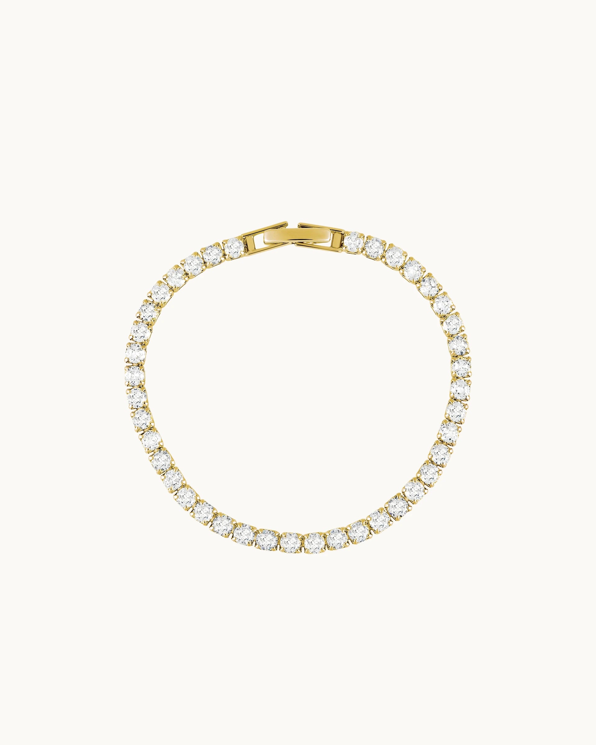 Kacey Tennis Bracelet in Gold - 3mm