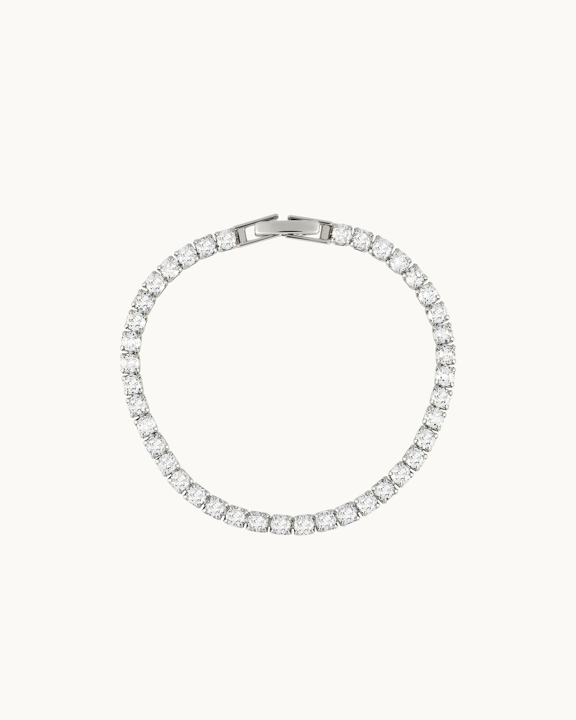 Kate Tennis Bracelet in Silver - 3mm