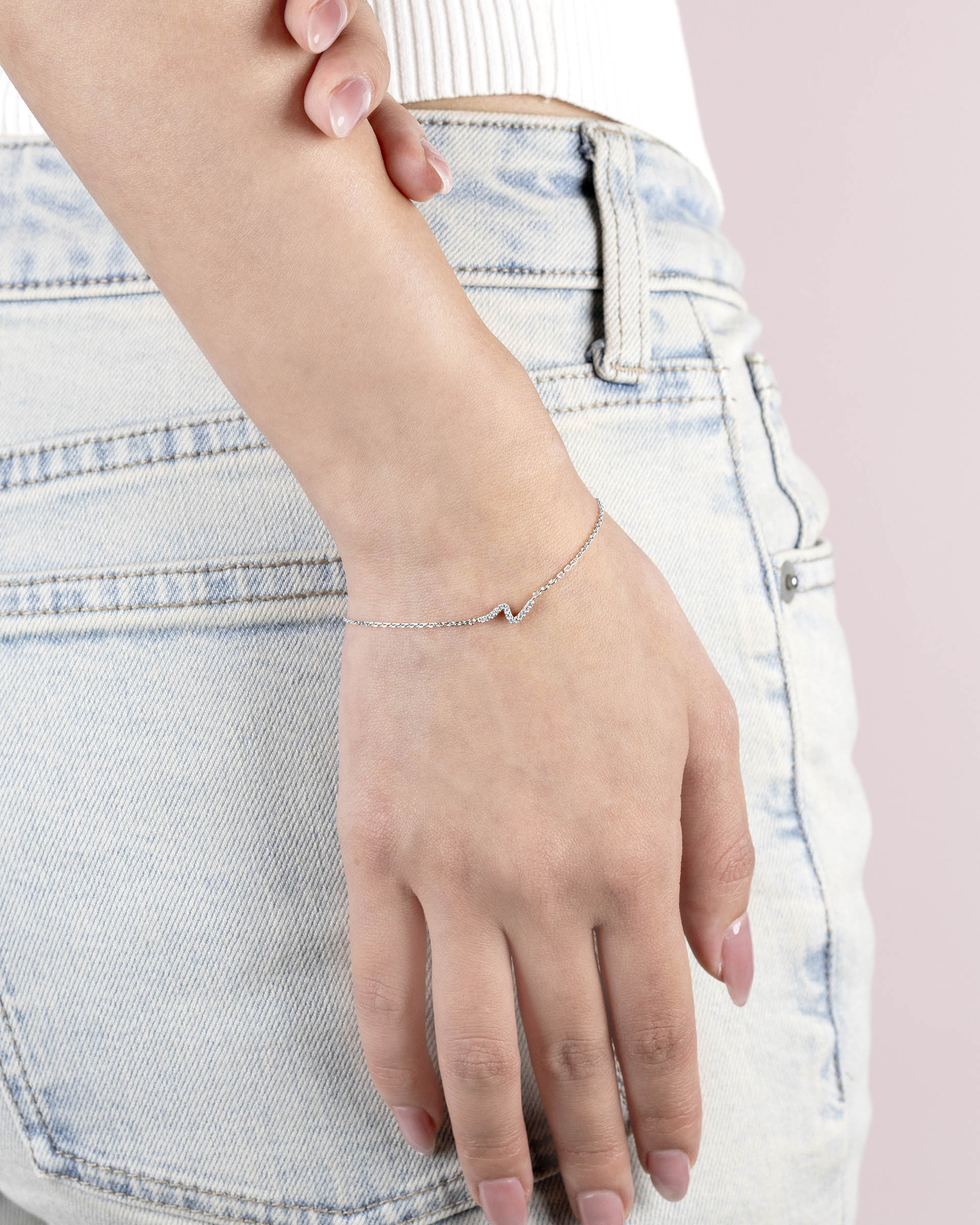Elena Bracelet in Silver