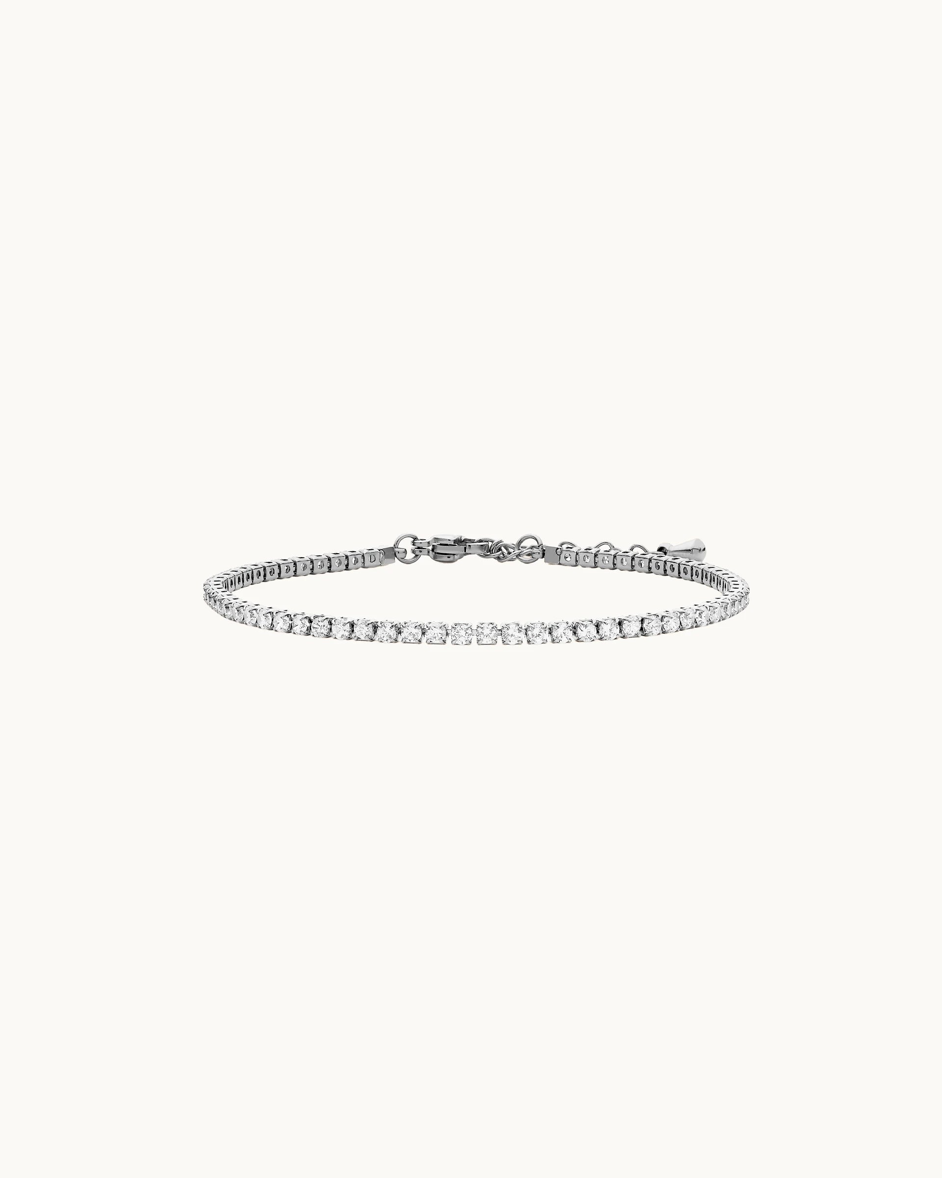 Dalia Tennis Bracelet in Silver - 1.8mm