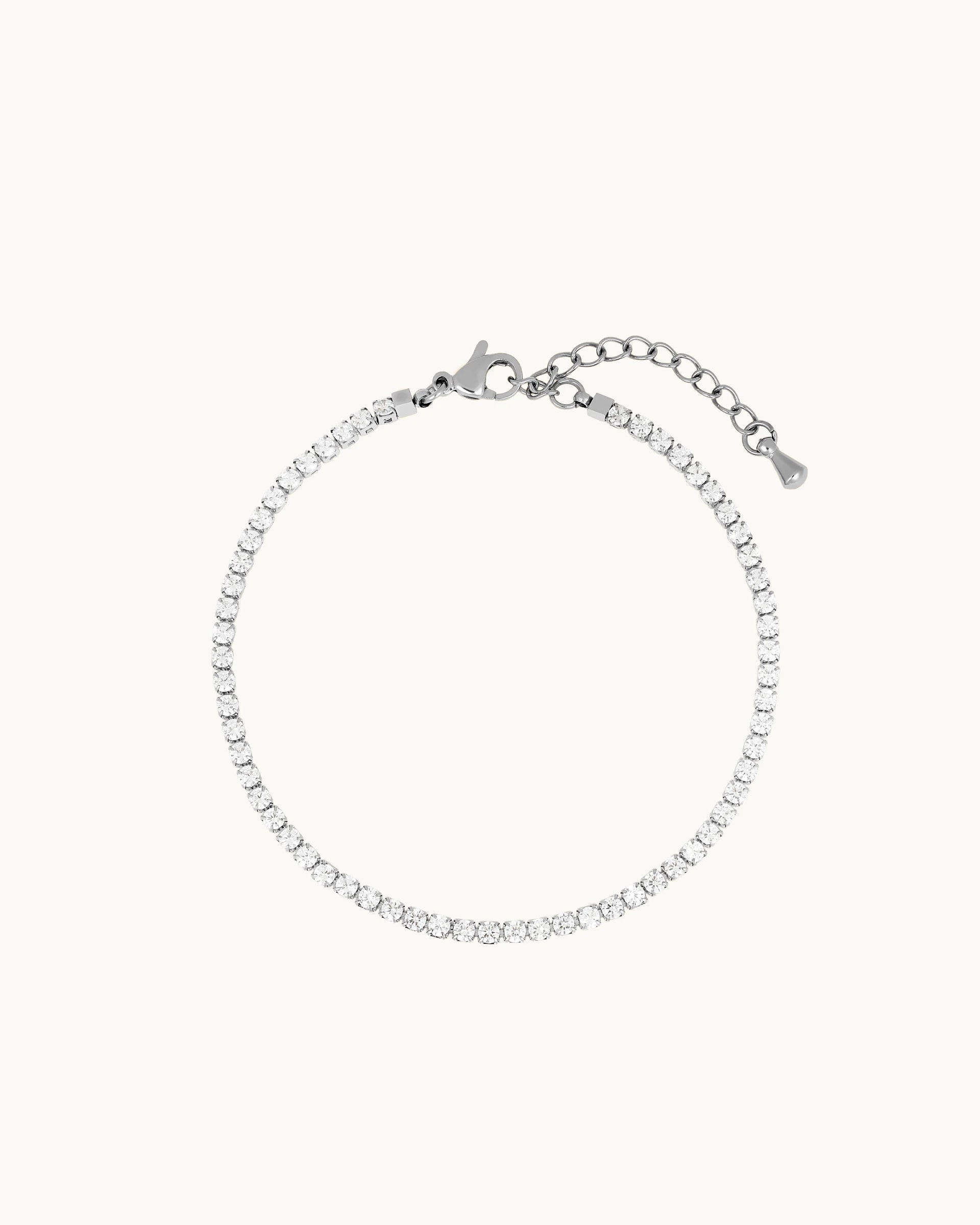 Dalia Tennis Bracelet in Silver - 1.8mm