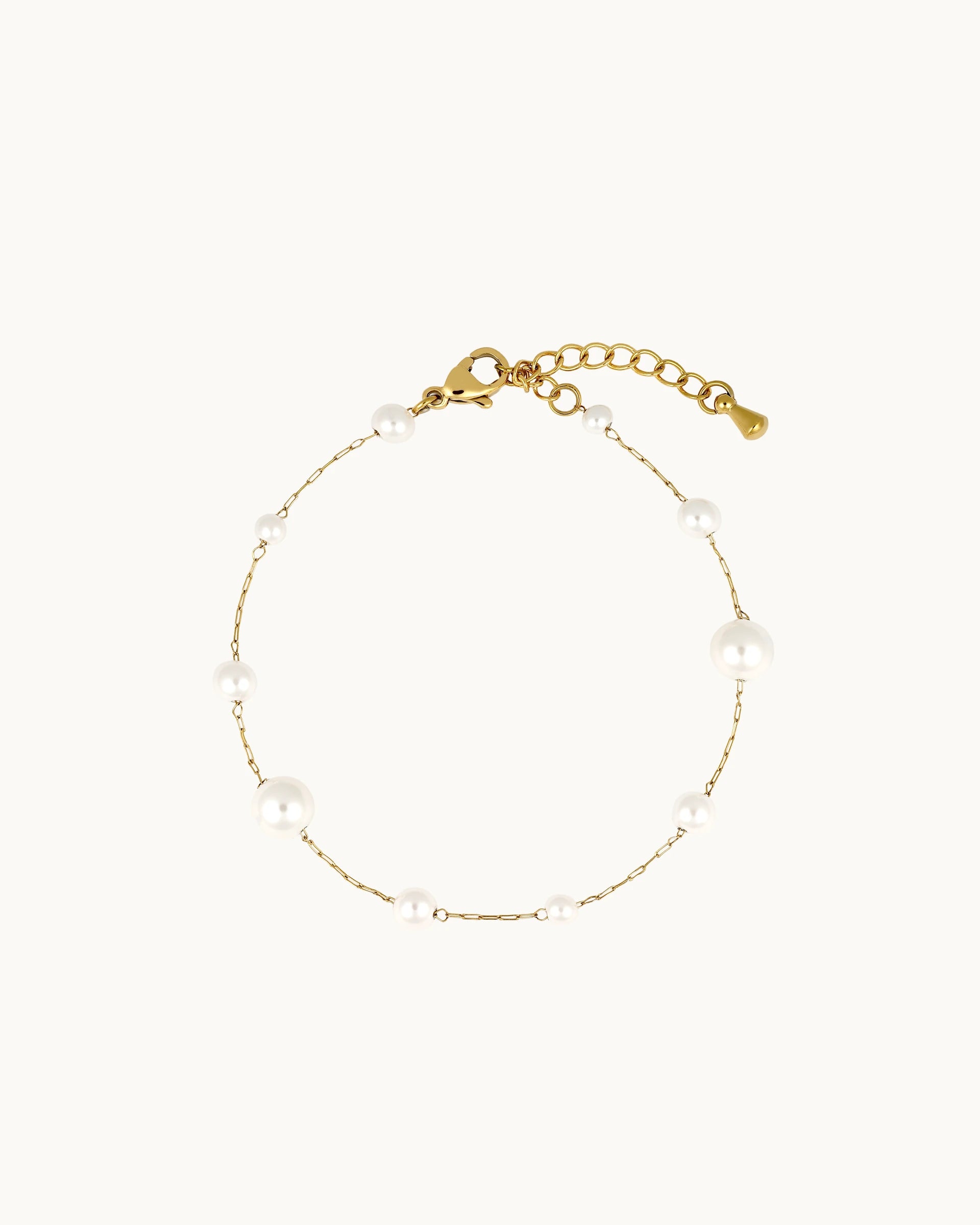 Brisa Pearl Bracelet in Gold