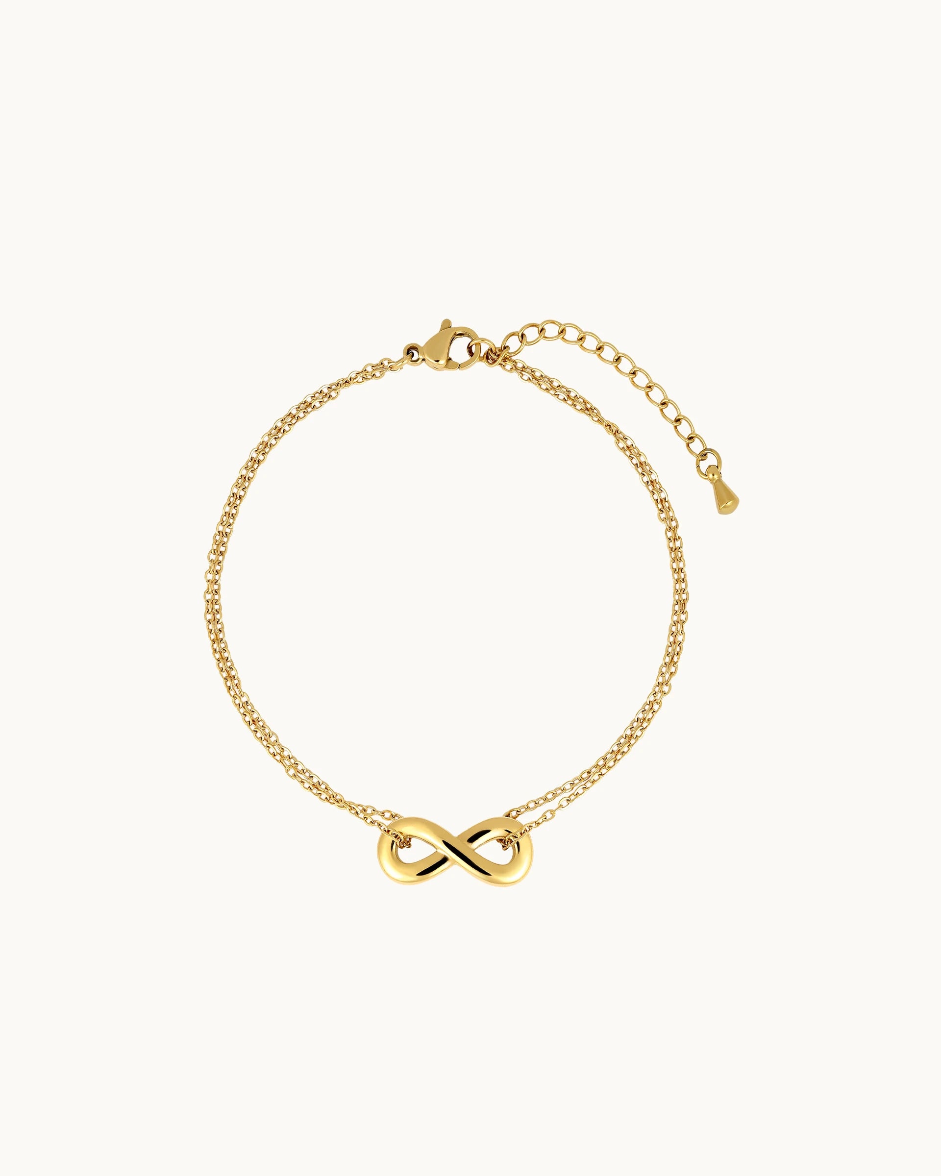 Marise Infinity Bracelet in Gold