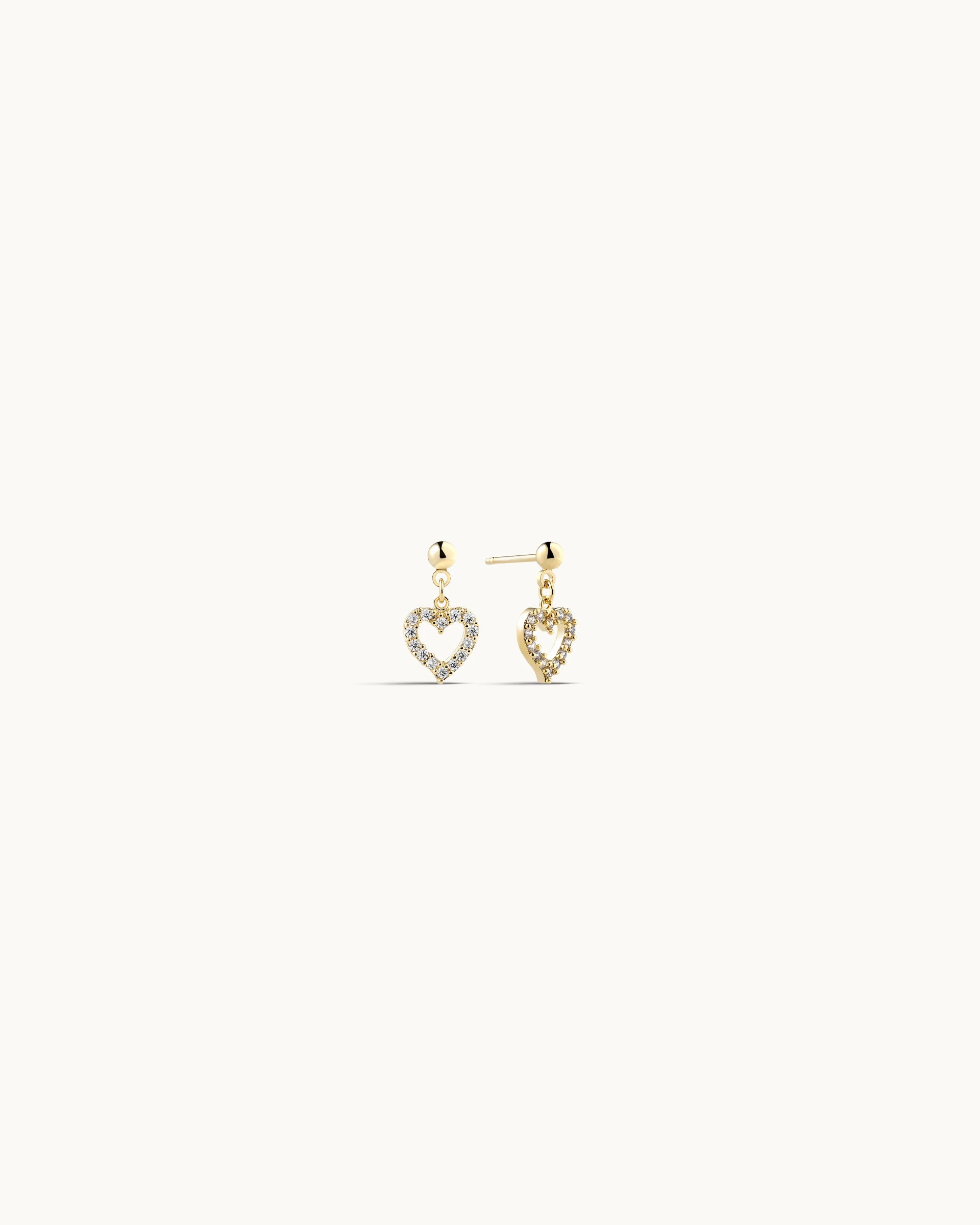 Julissa Dangling Earrings in Gold