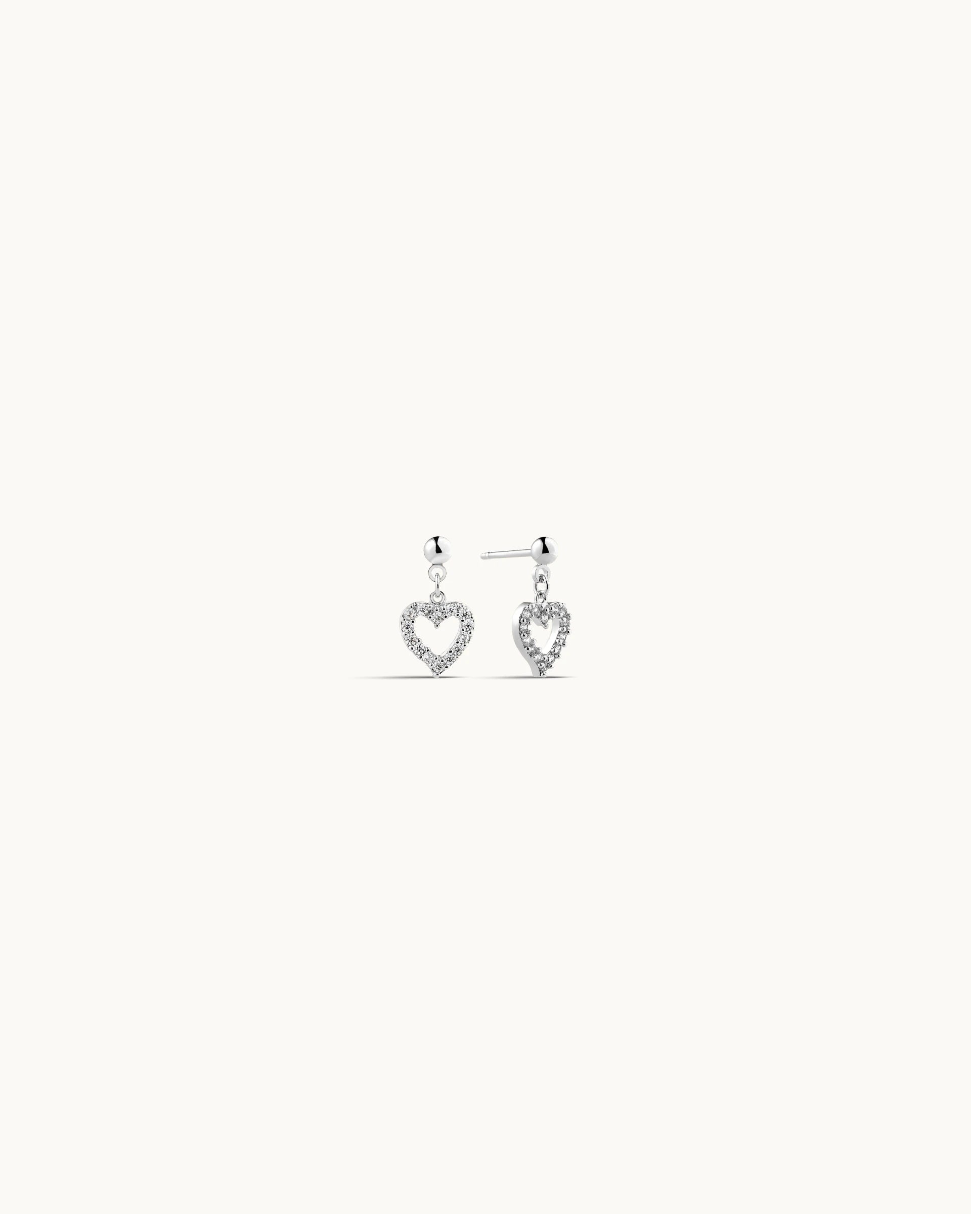 Julissa Dangling Earrings in Silver
