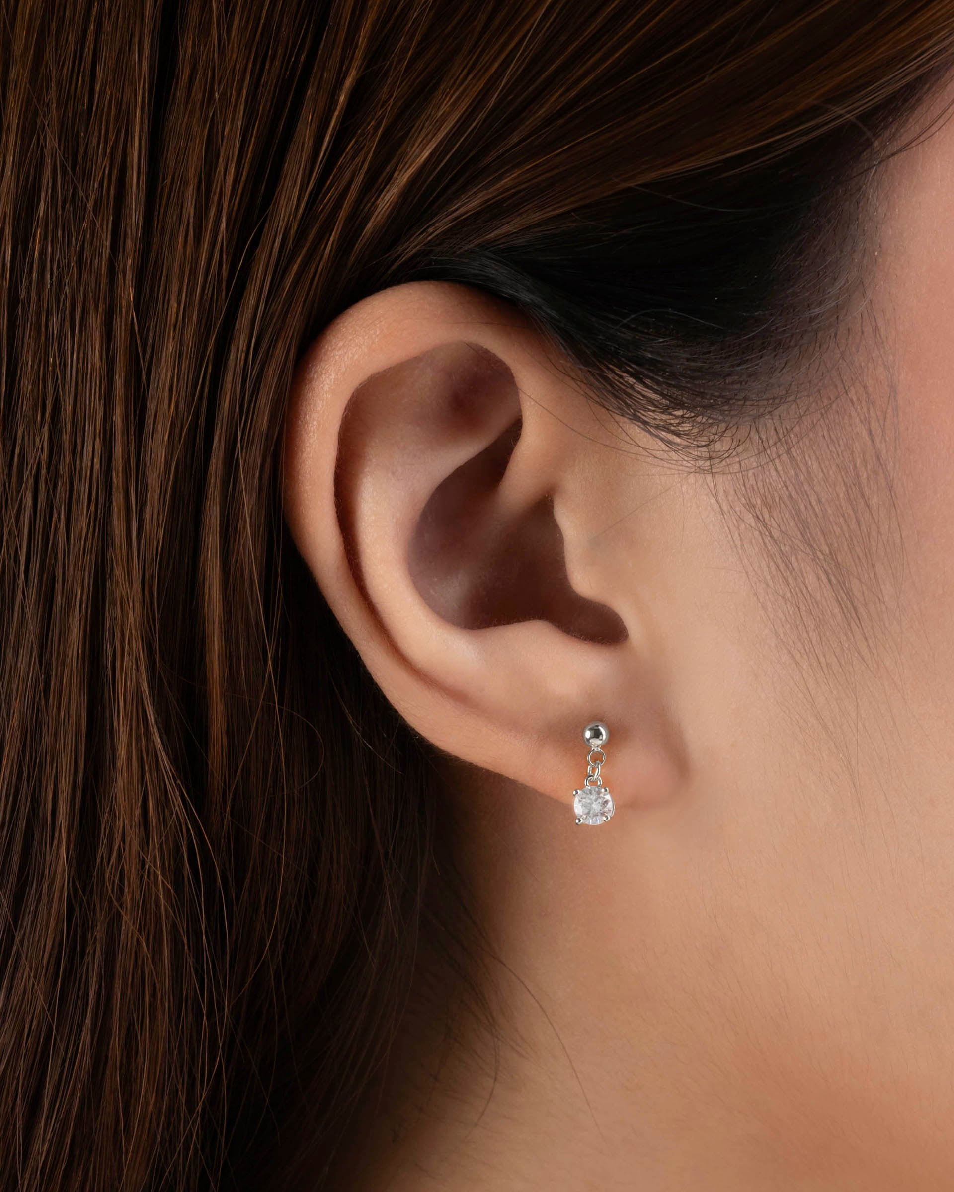 Lystria Dangling Earrings in Silver