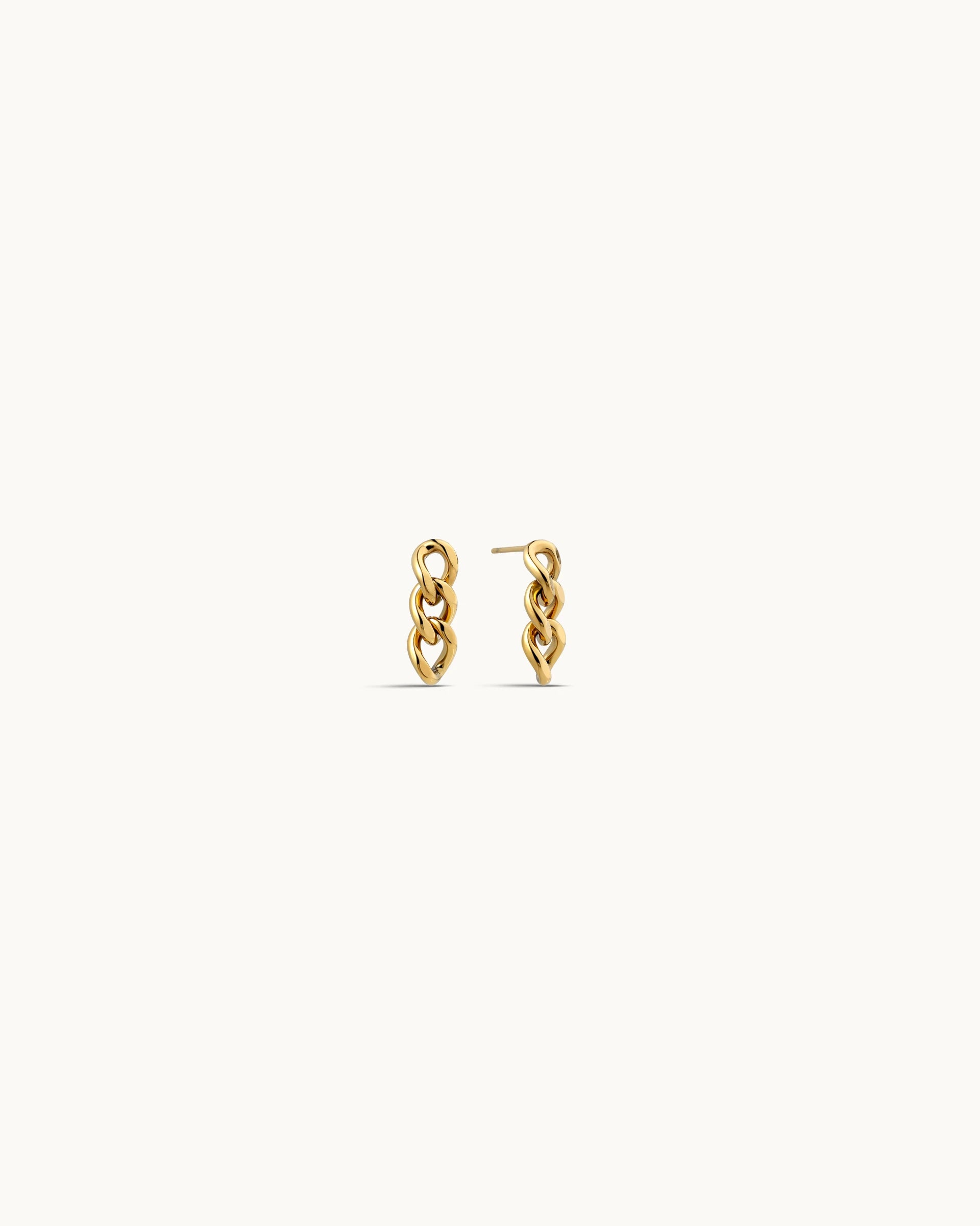 Macey Stud Earrings in Gold