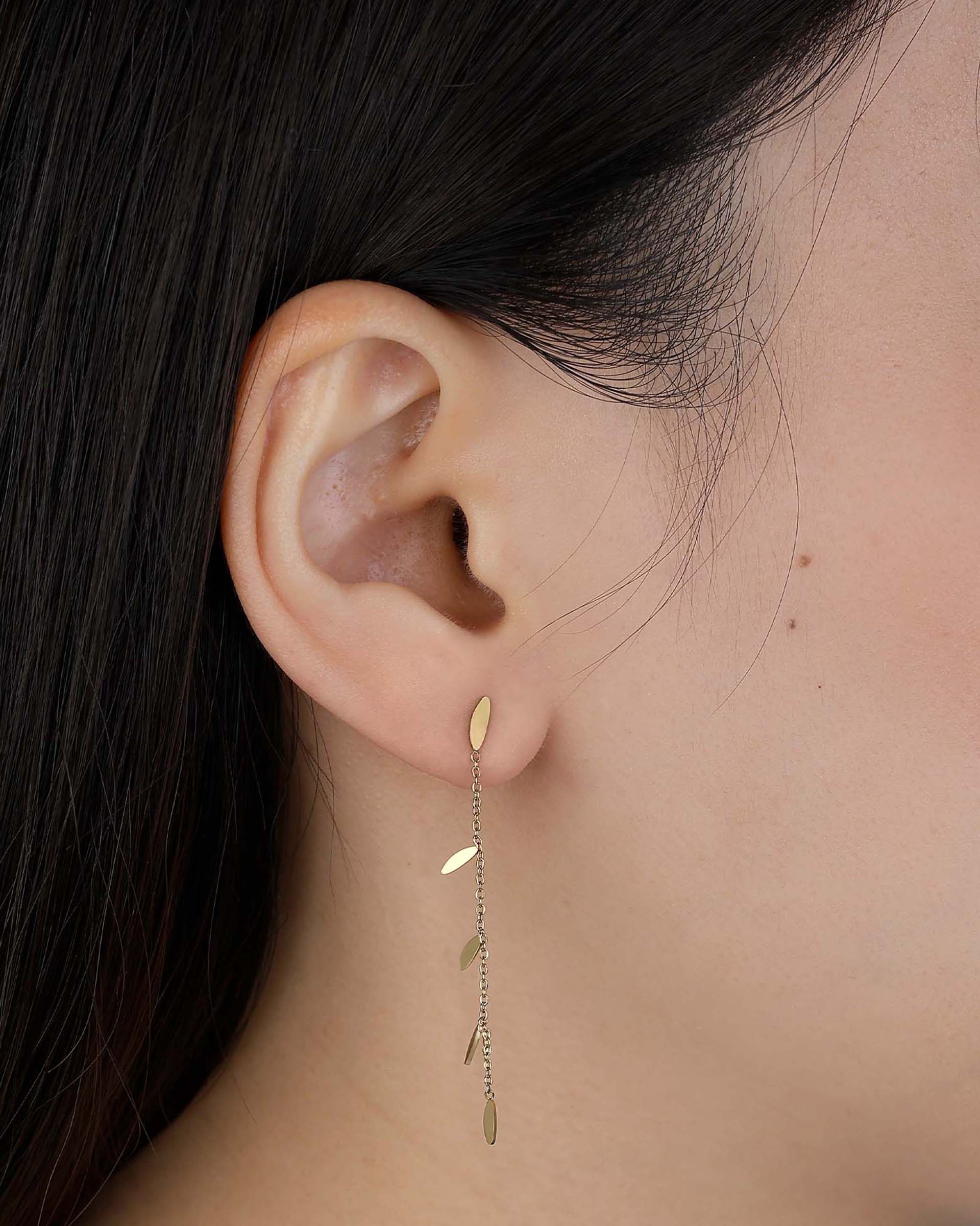 Susana Dangling Earrings in Gold
