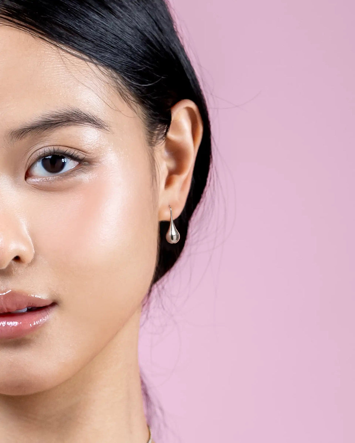 Noreen Drop Earrings in Silver