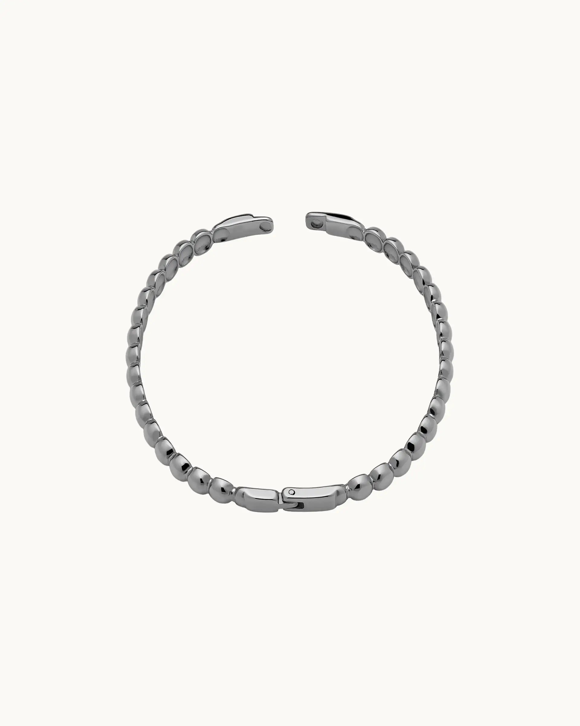 Brenda Bubble Bangle in Silver