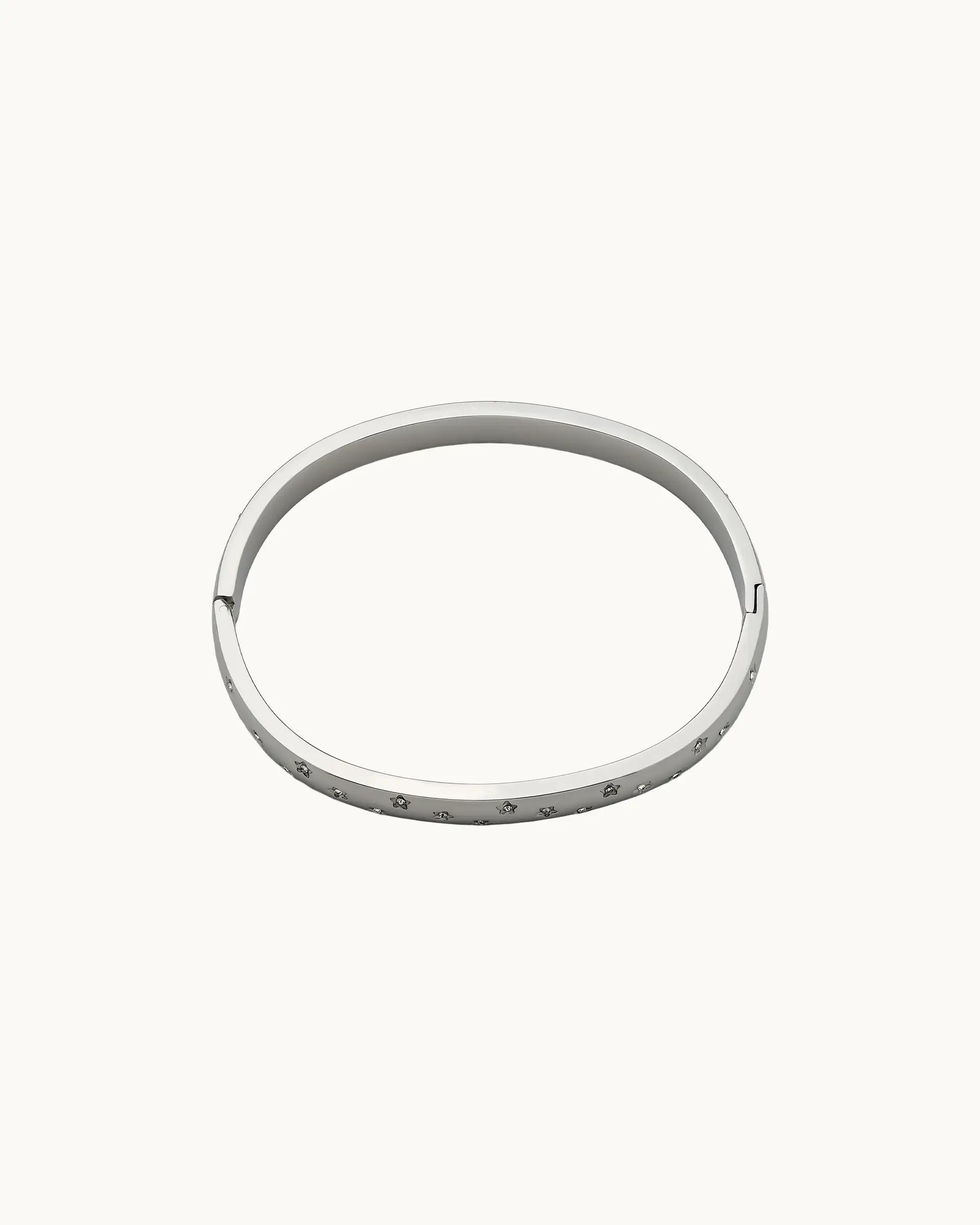 Hydra Starry Bangle in Silver