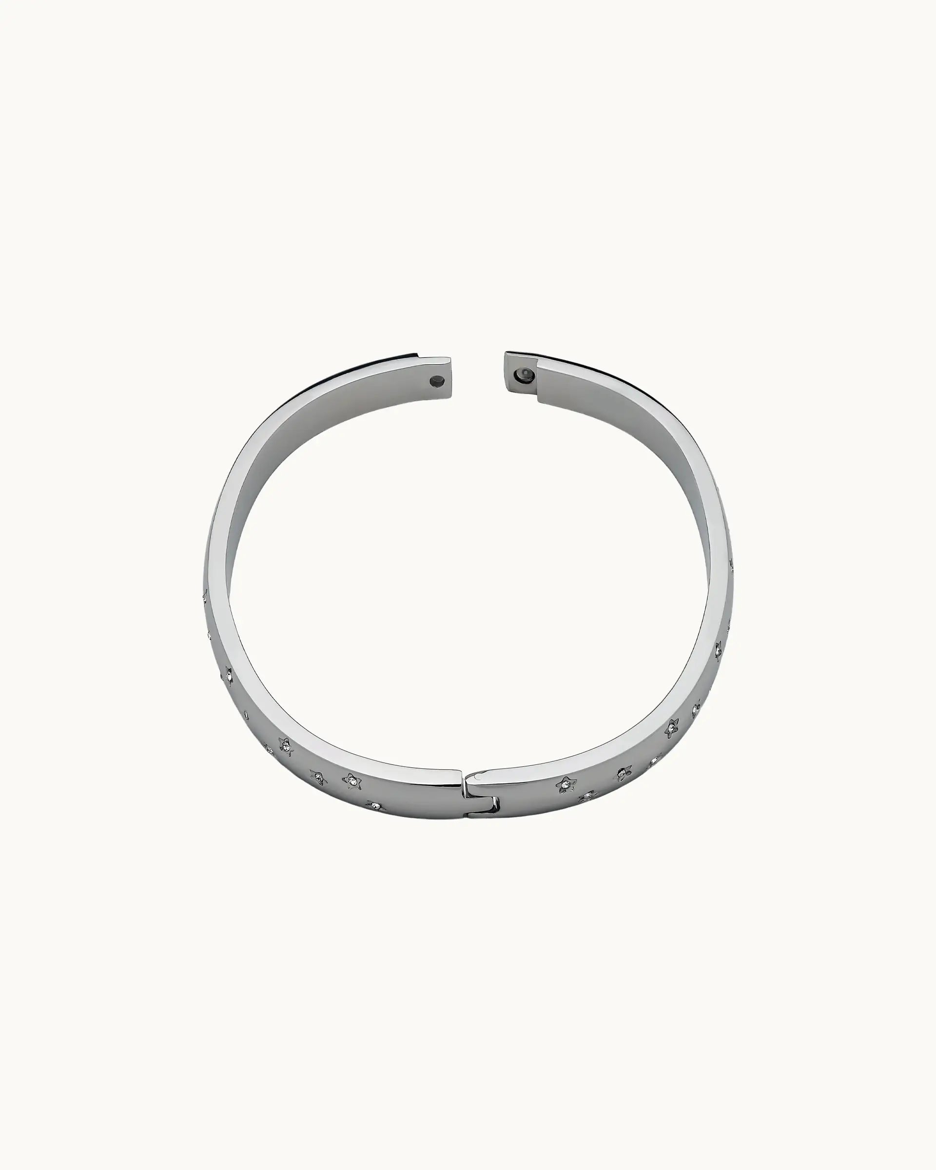 Hydra Starry Bangle in Silver