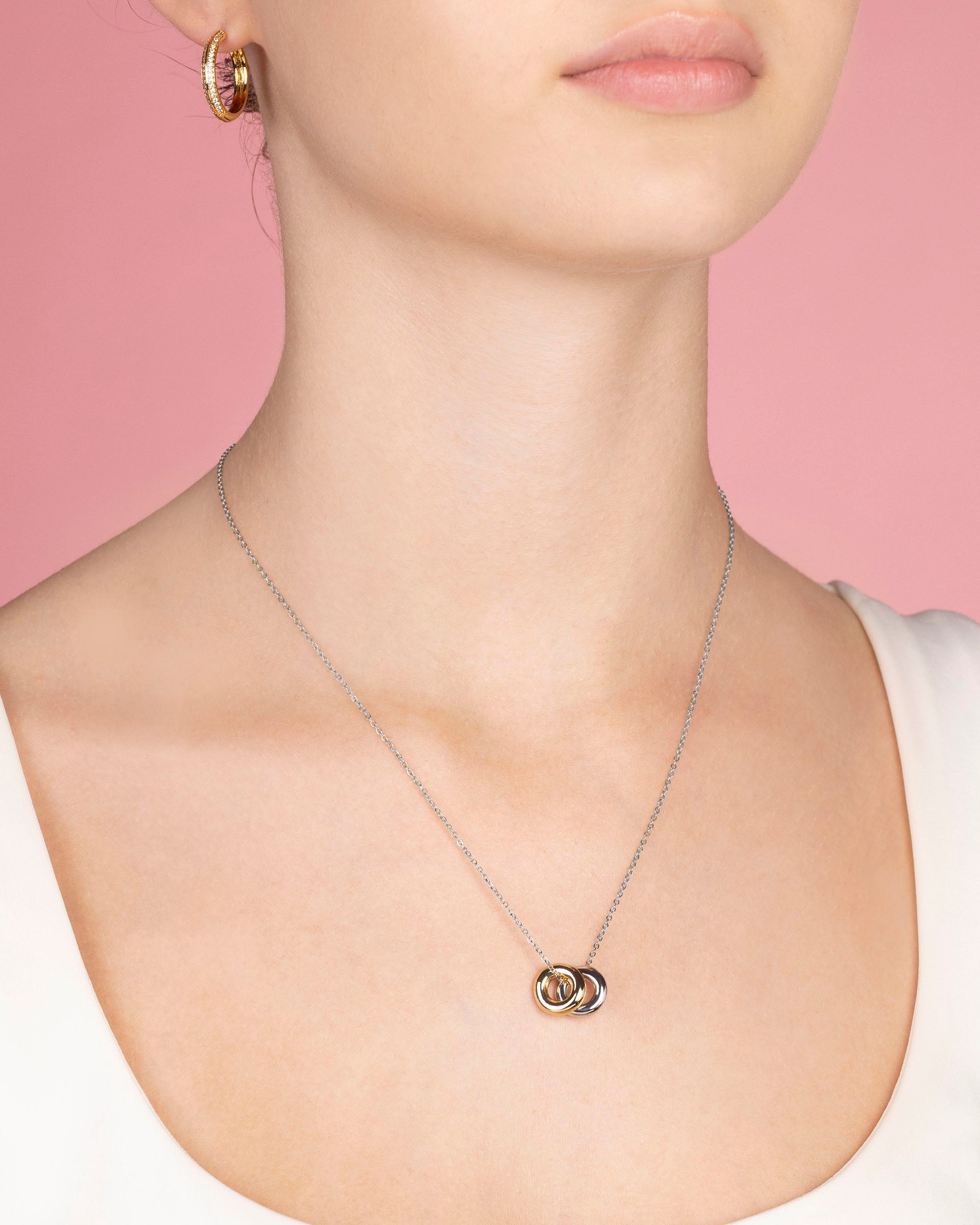 Reagan Necklace in Silver