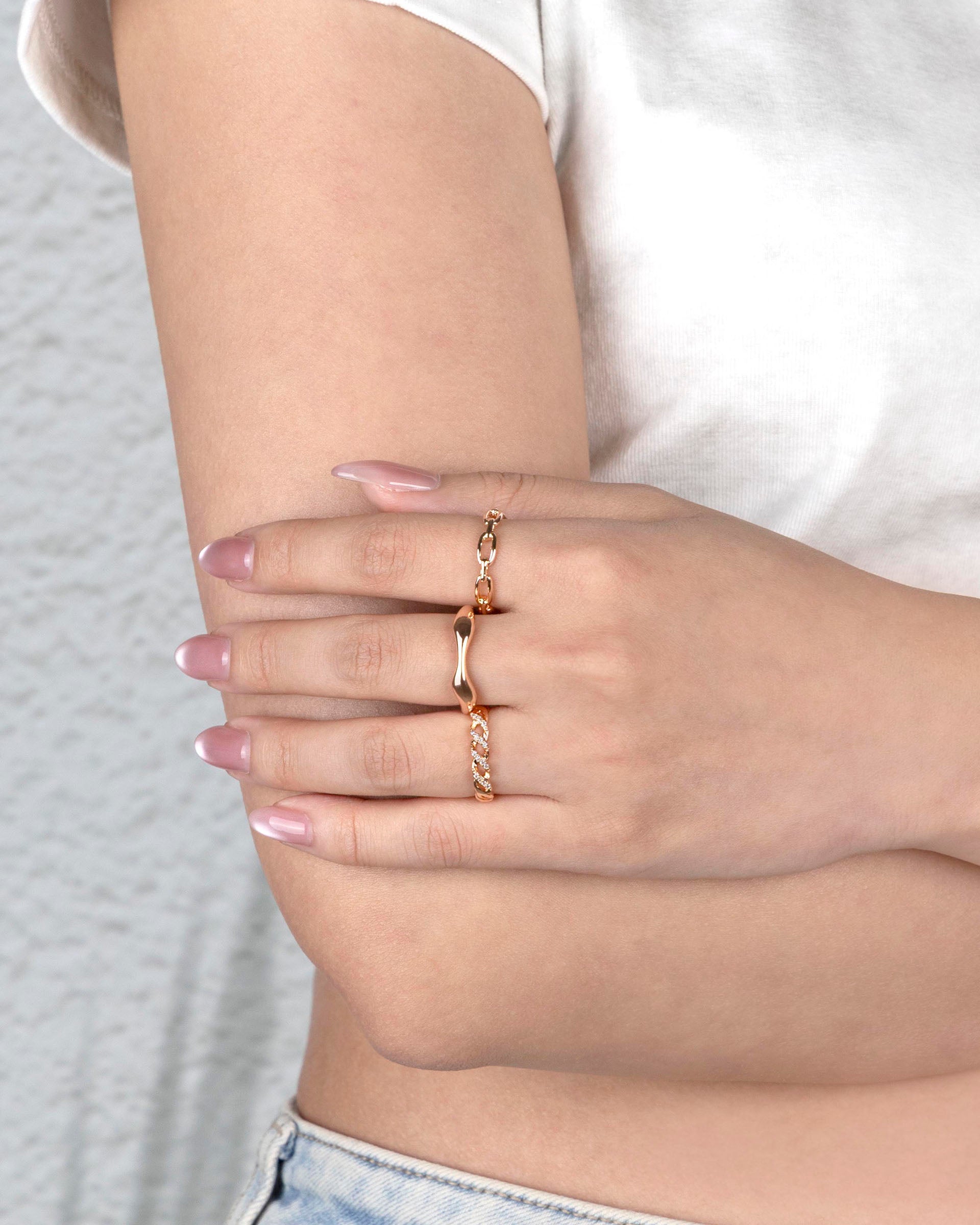 Aleena Ring in Rose Gold