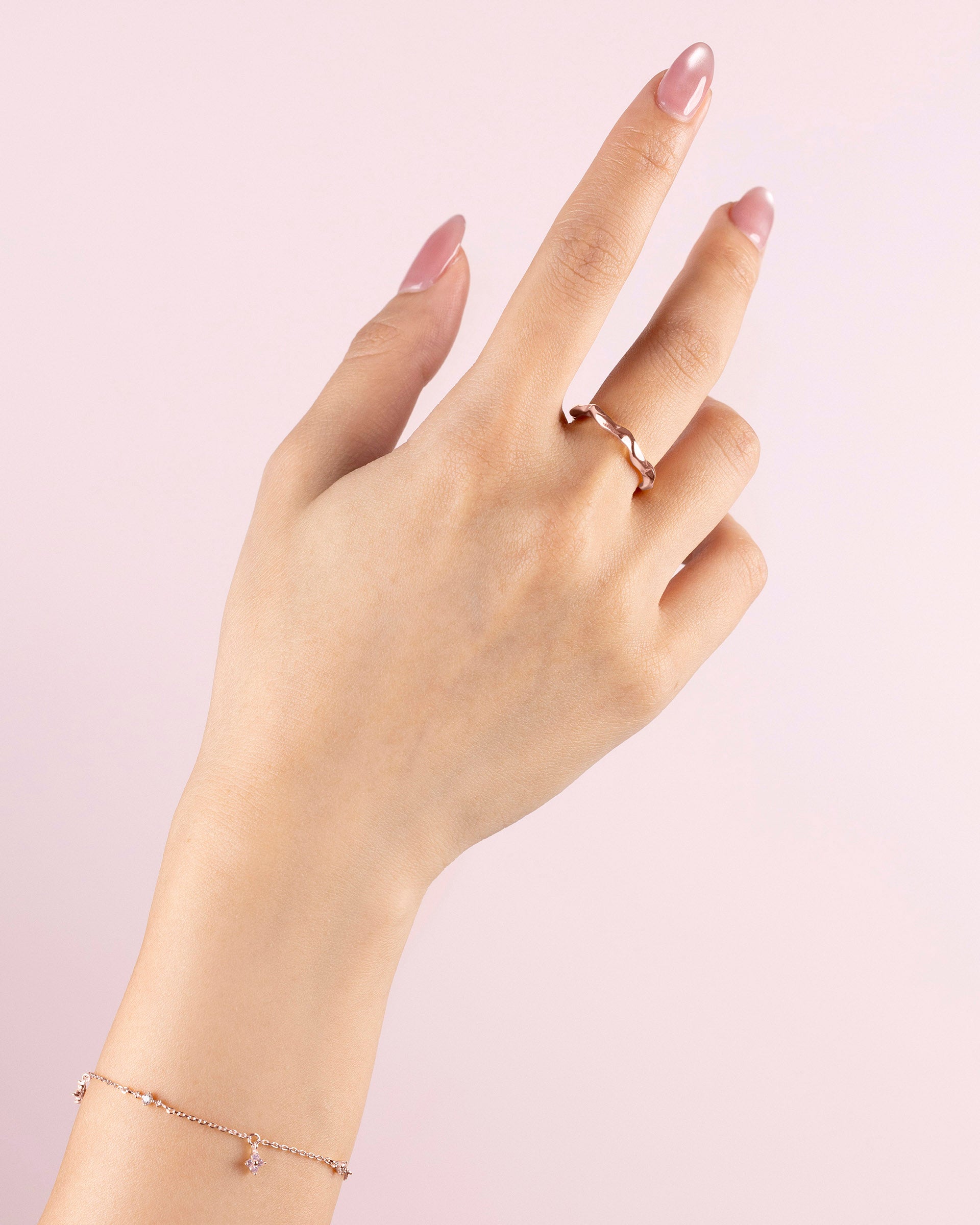 Lilia Ring in Rose Gold
