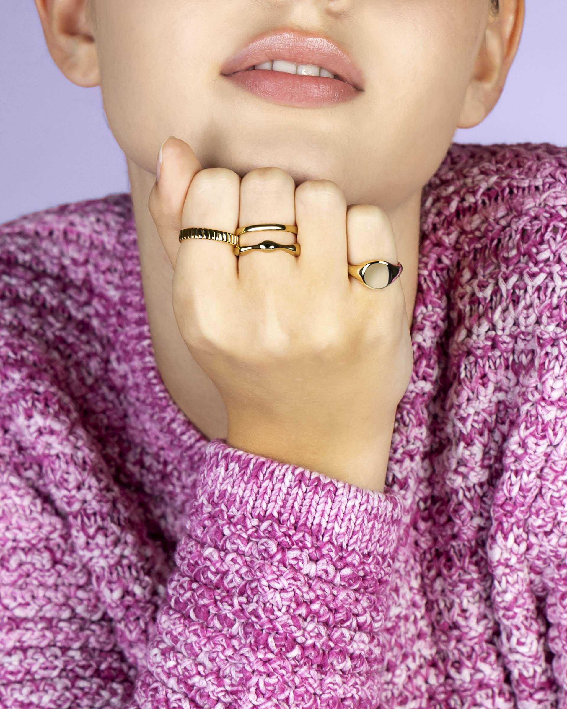 Allyson Ring in Gold