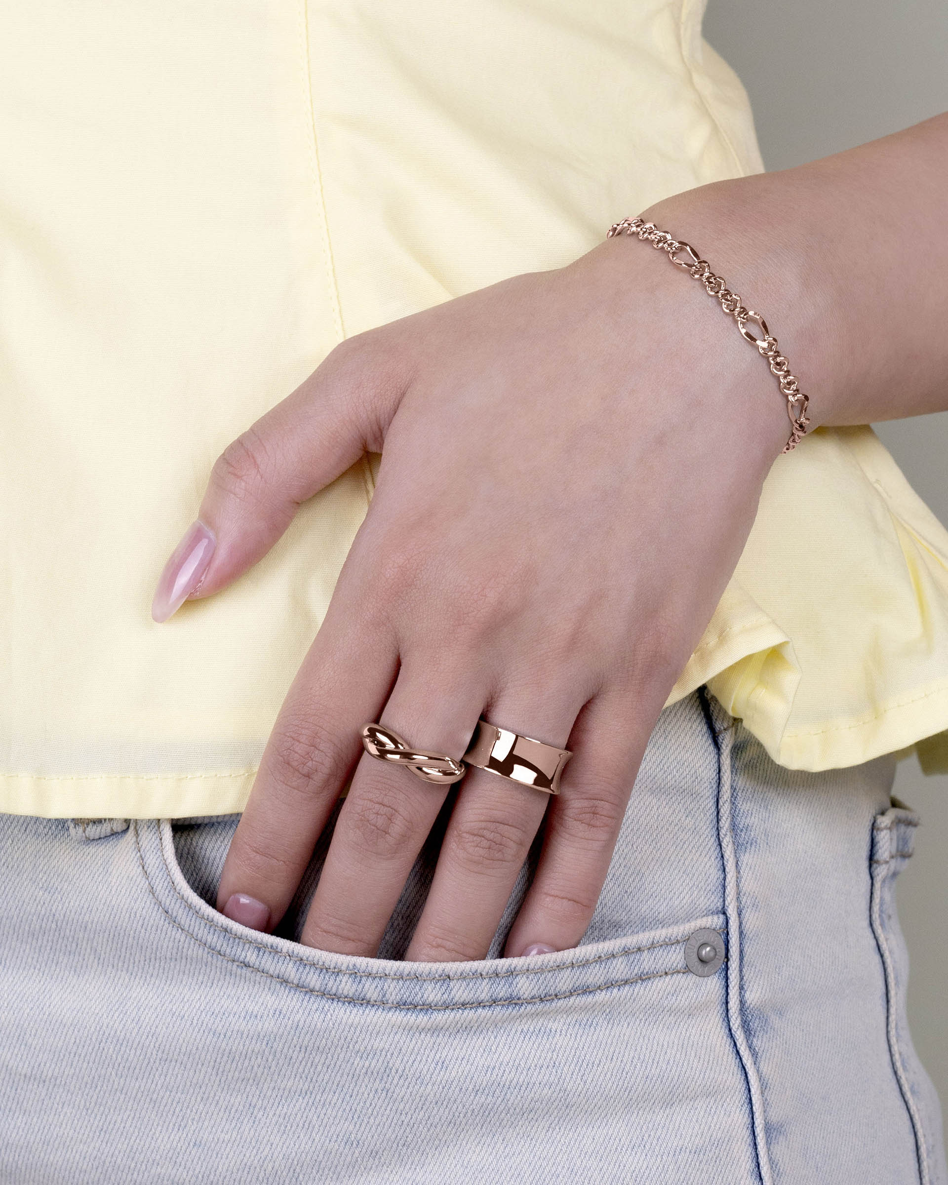 Emelia Ring in Rose Gold