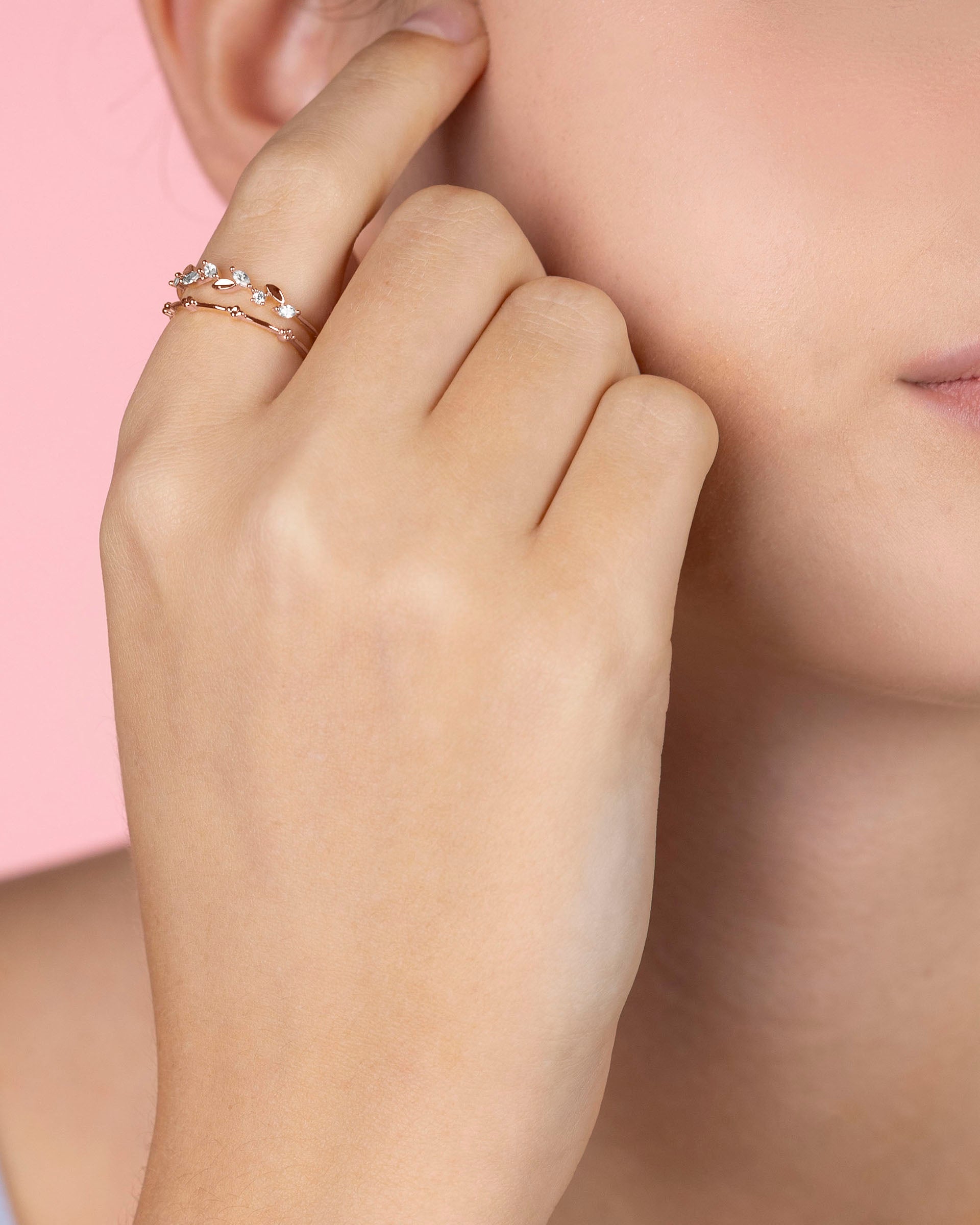 Theresa Ring in Rose Gold