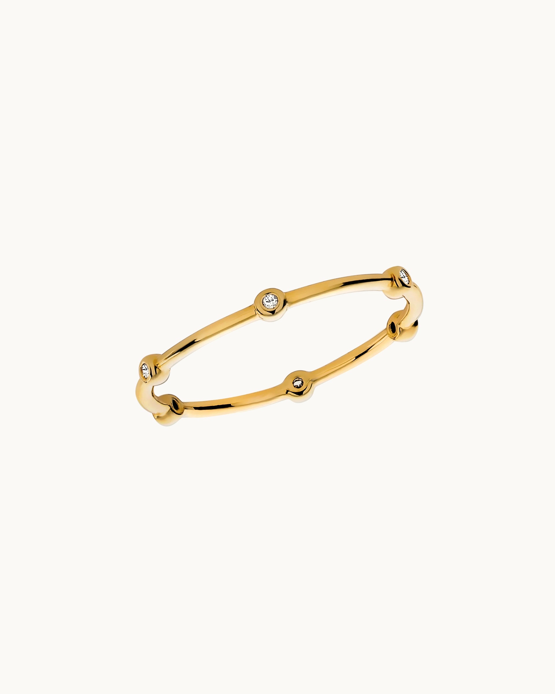 Cristal Ring in Gold