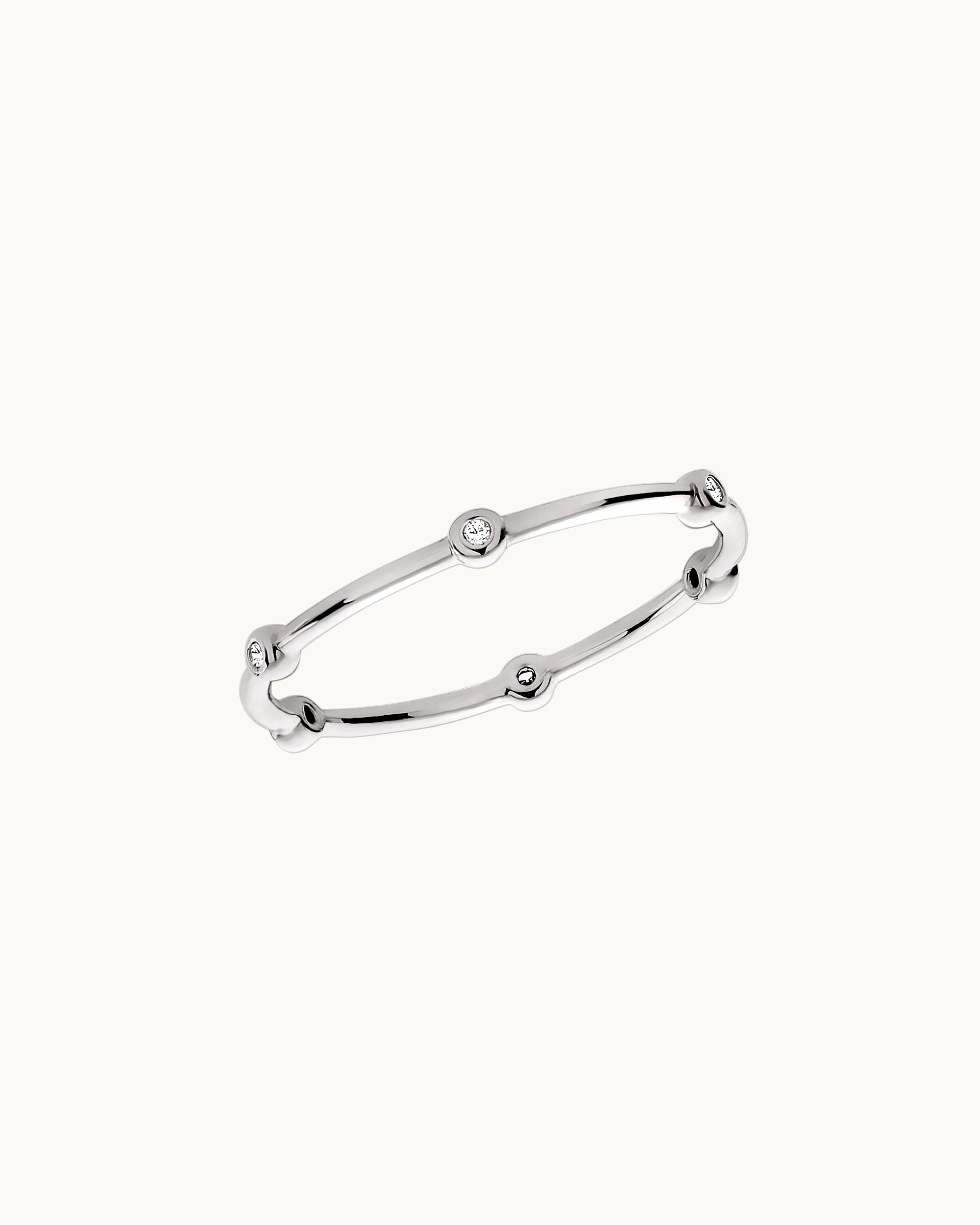 Cristal Ring in Silver