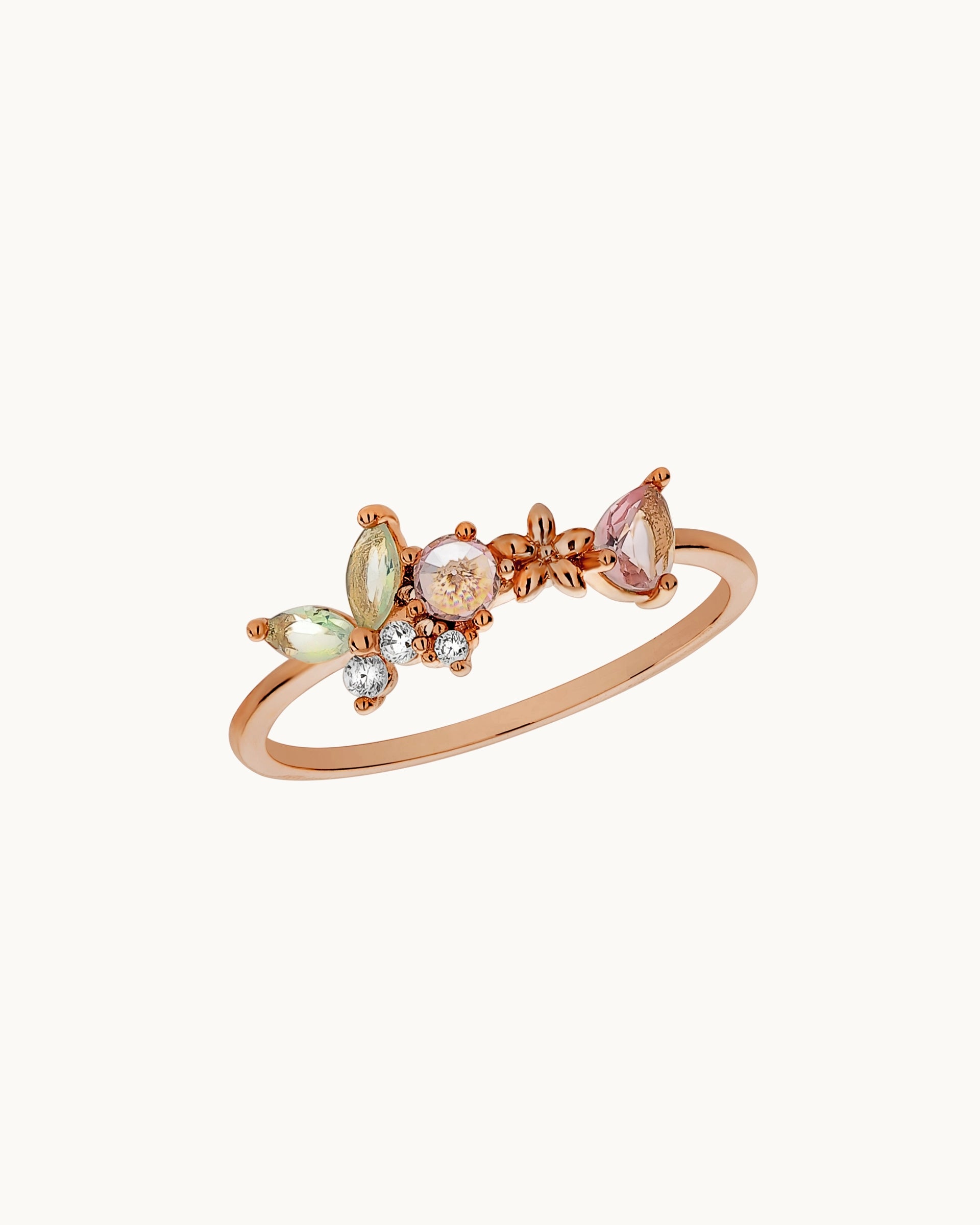 Carleigh Ring in Rose Gold