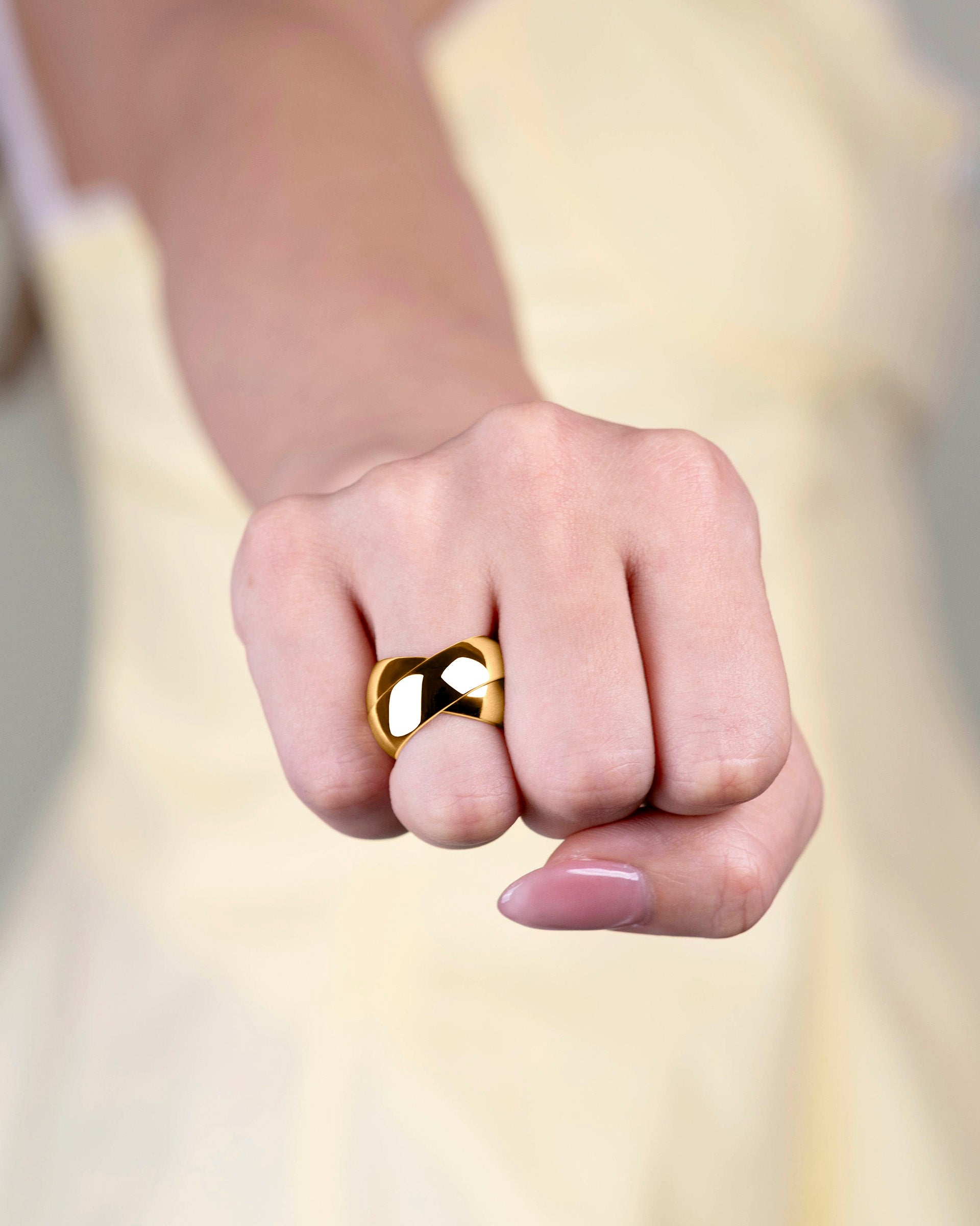Mylie Ring in Gold