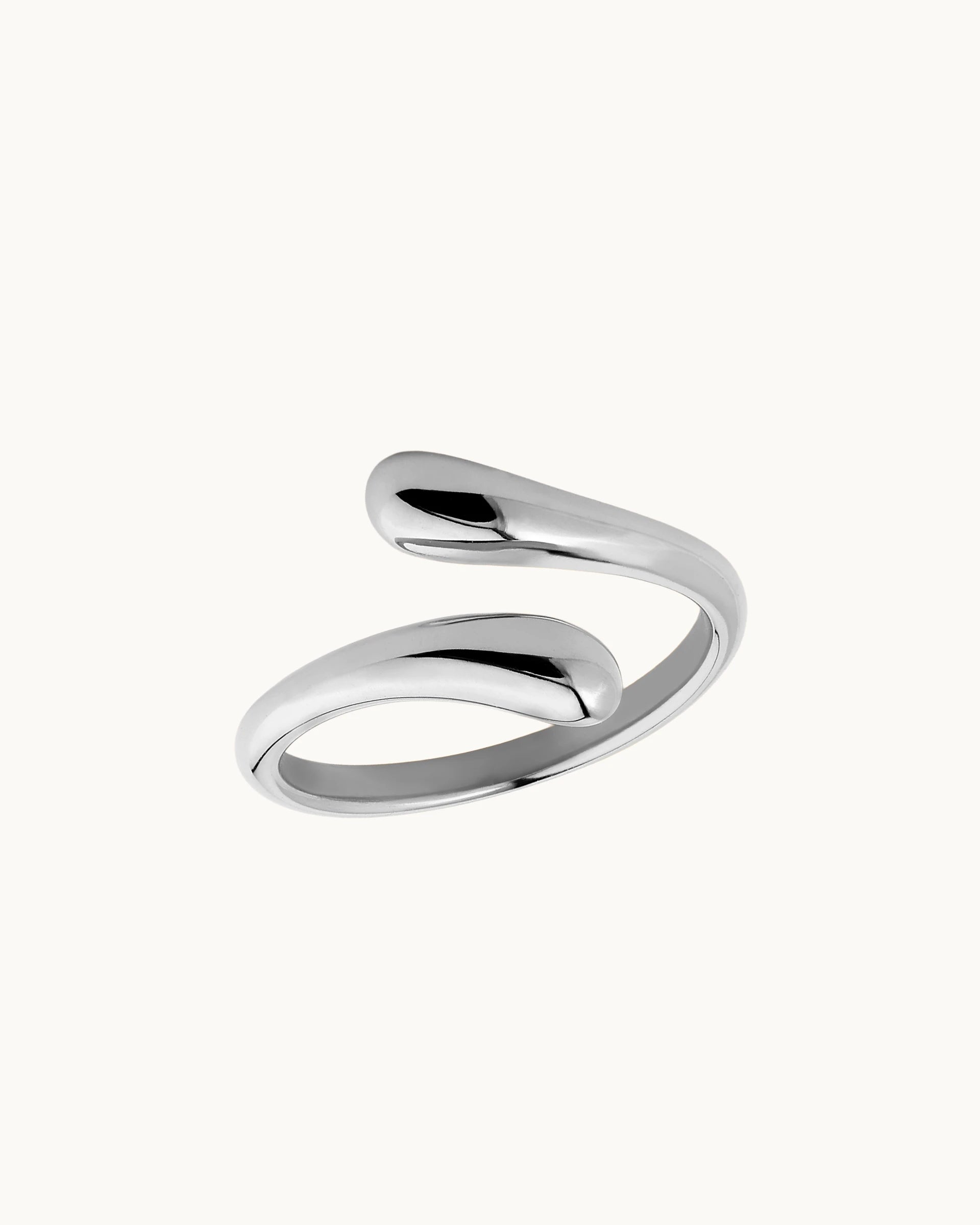 Tiara Open Ring in Silver